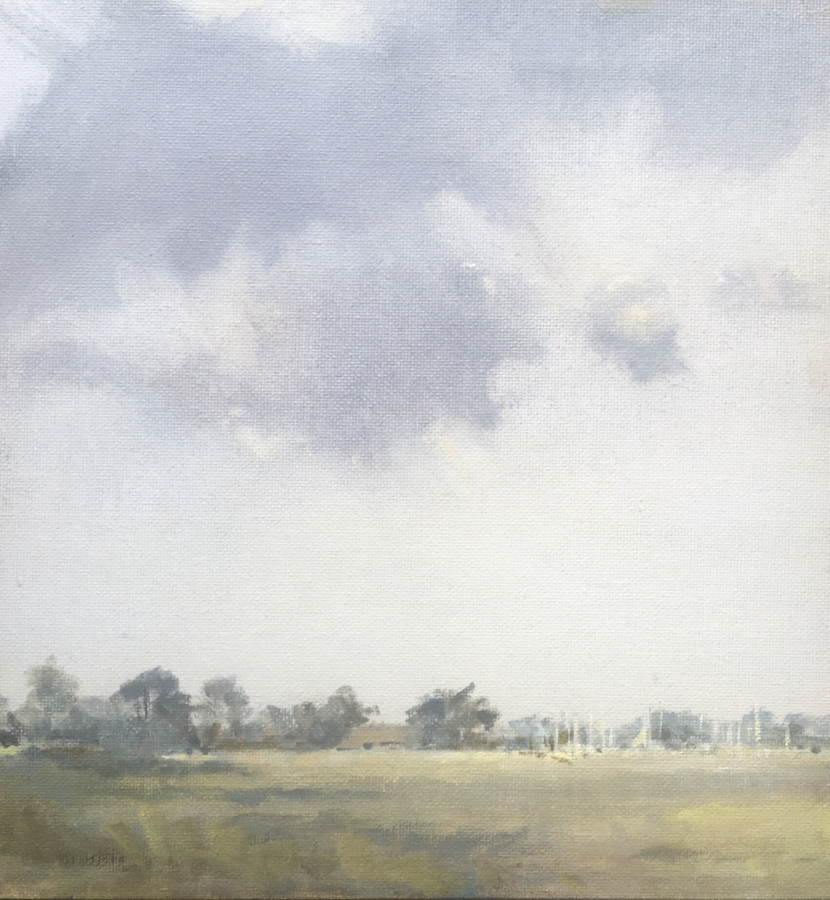 Evening Light over Bosham 