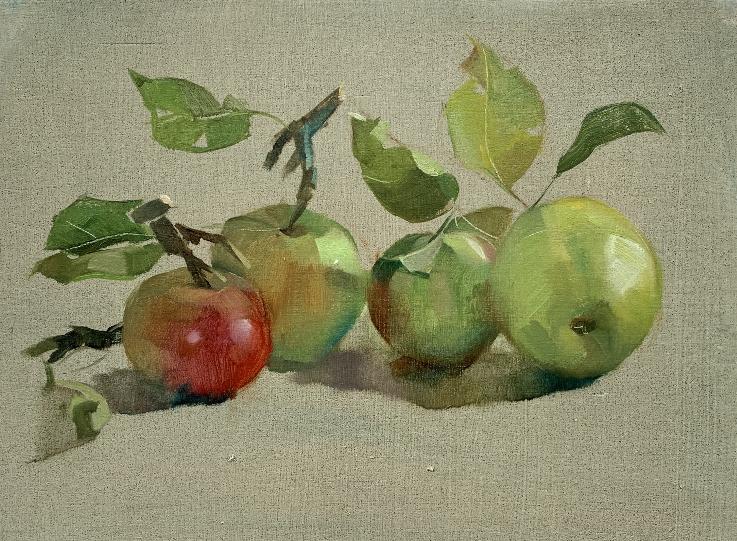 The Red Amongst Green.