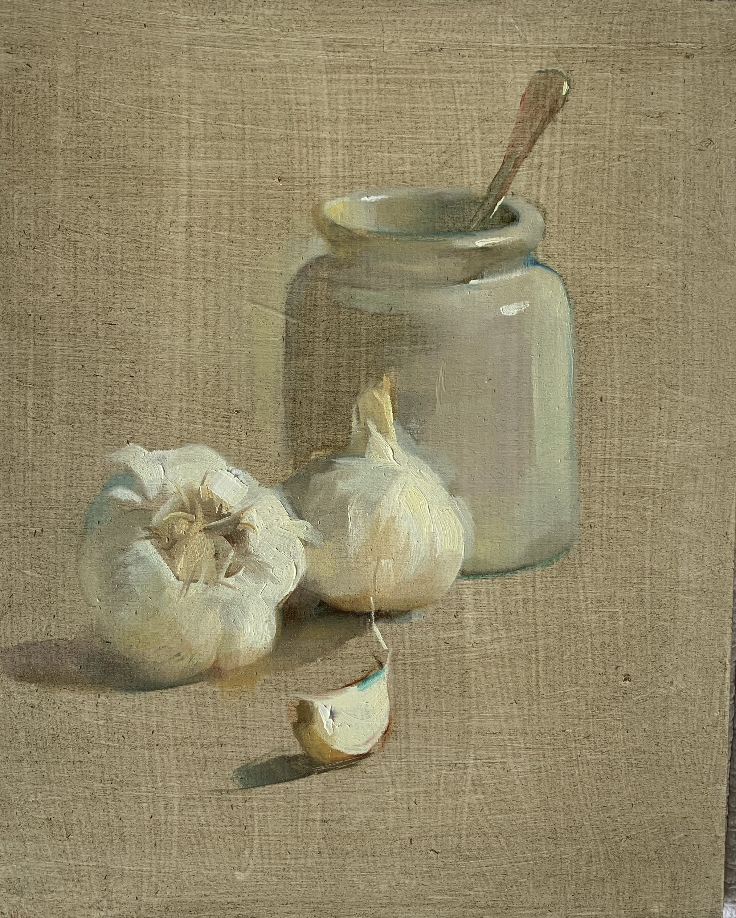 Garlic and Chutney Pot