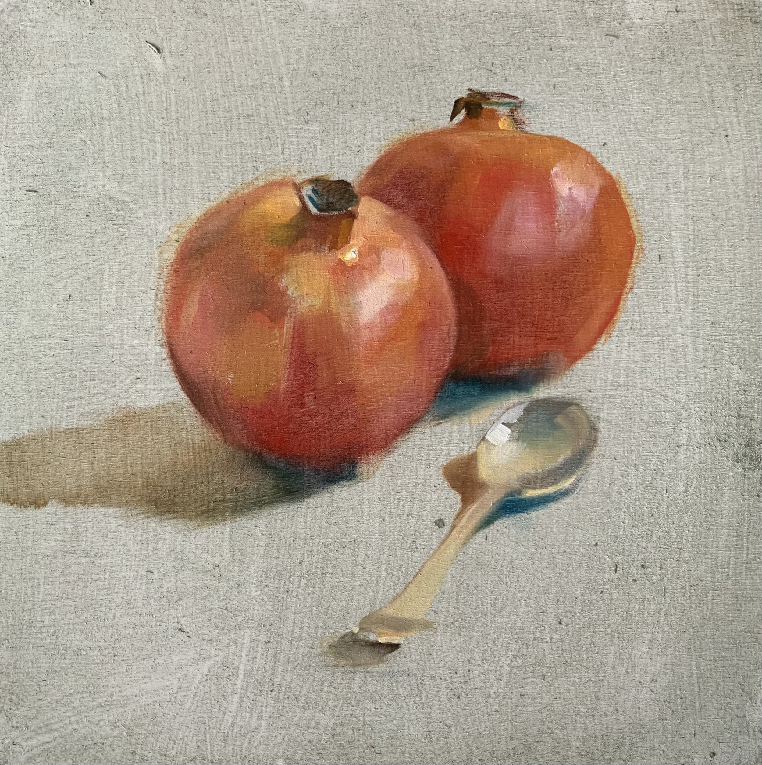 Pomegranates and Spoon.