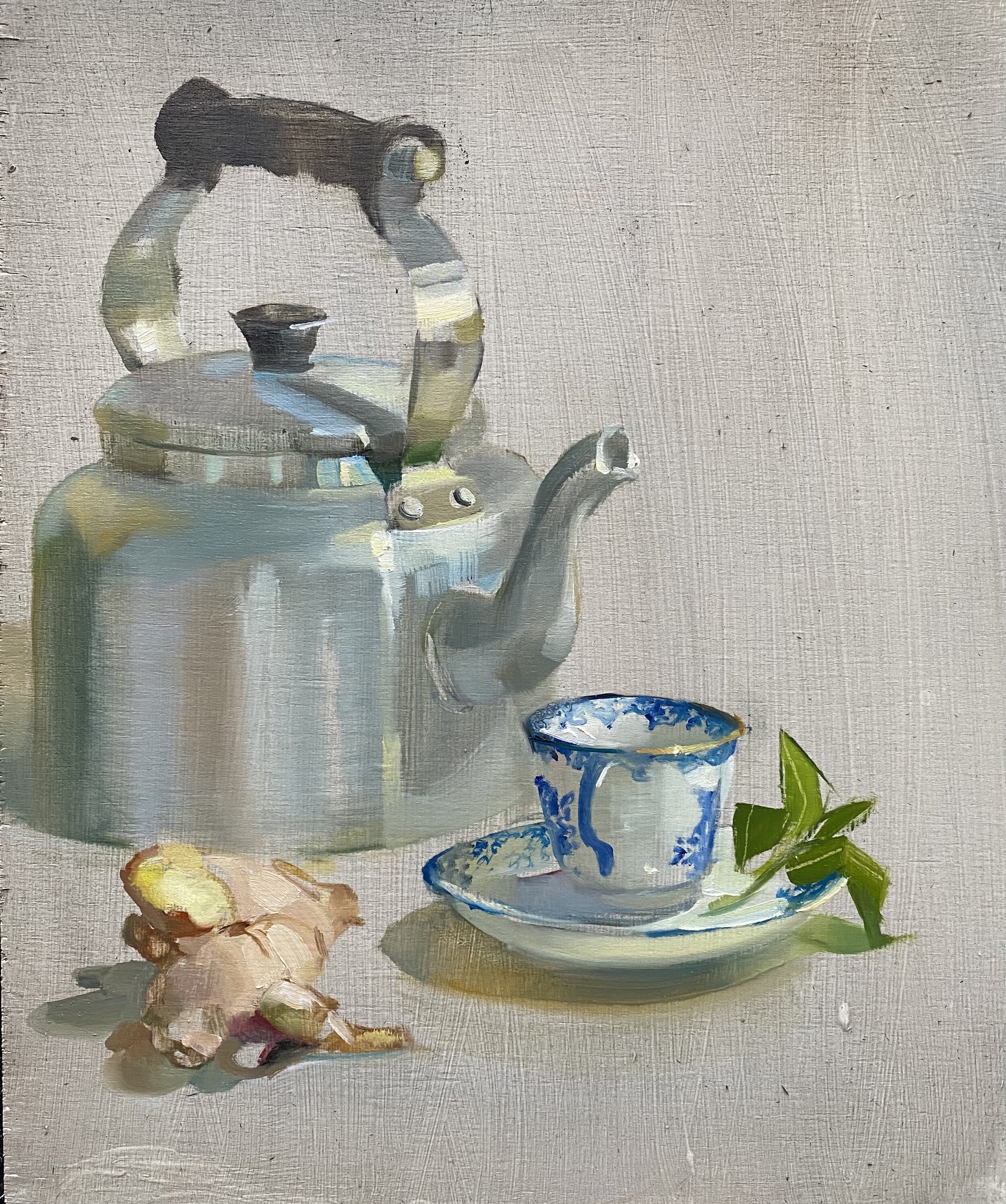 Ginger and Mint for Tea.