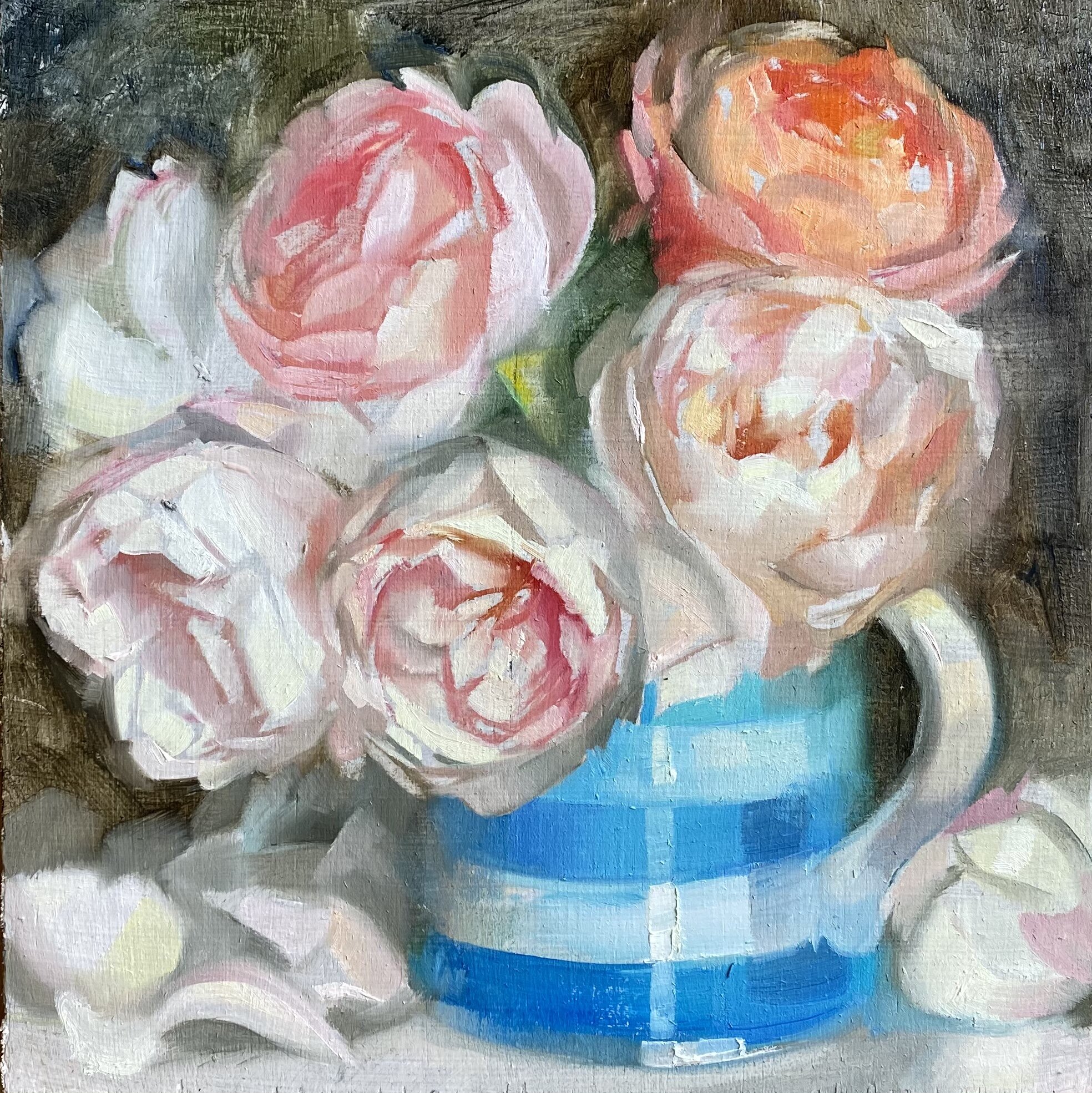 Roses in the Milk Jug.