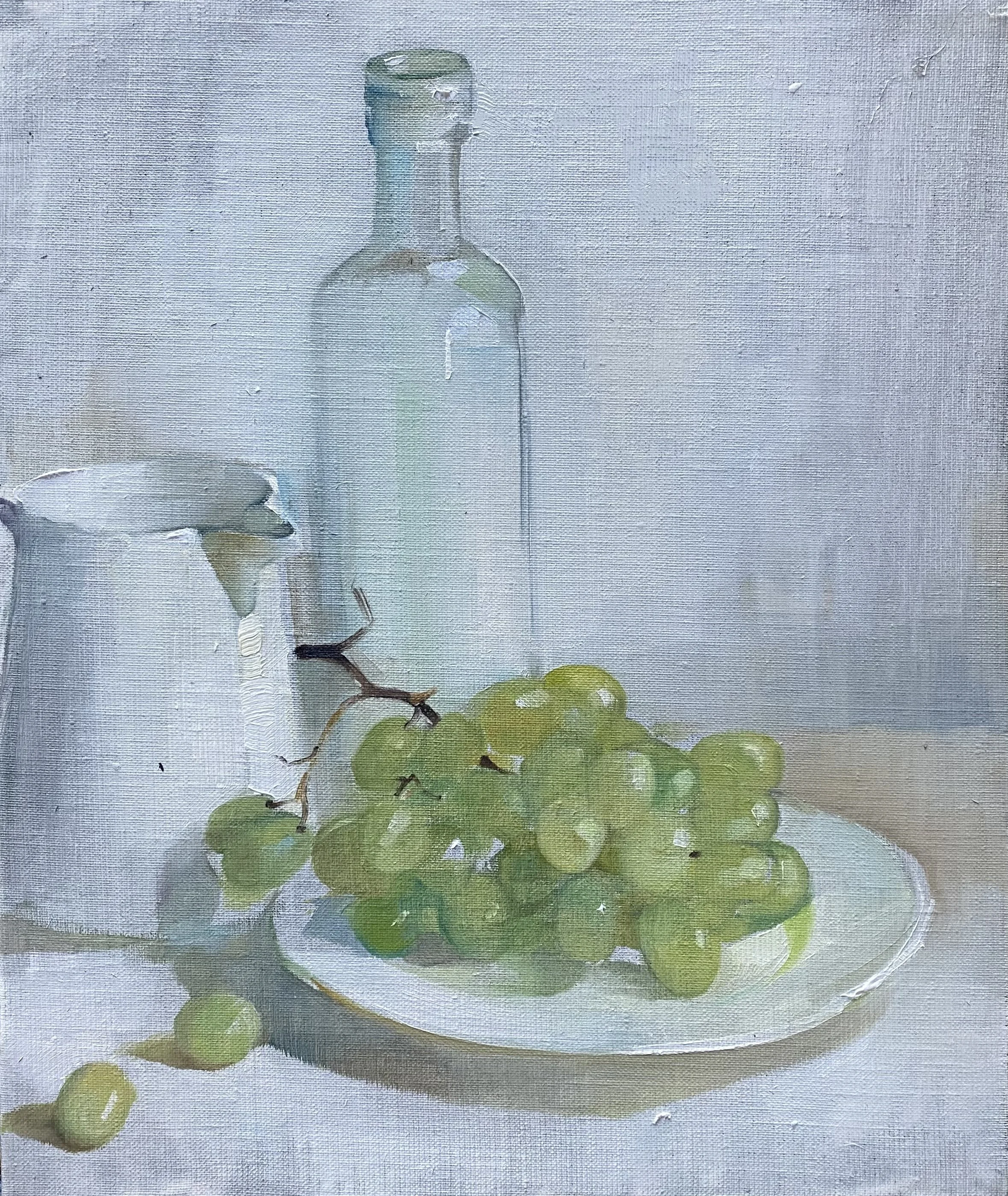Grapes and White Study.