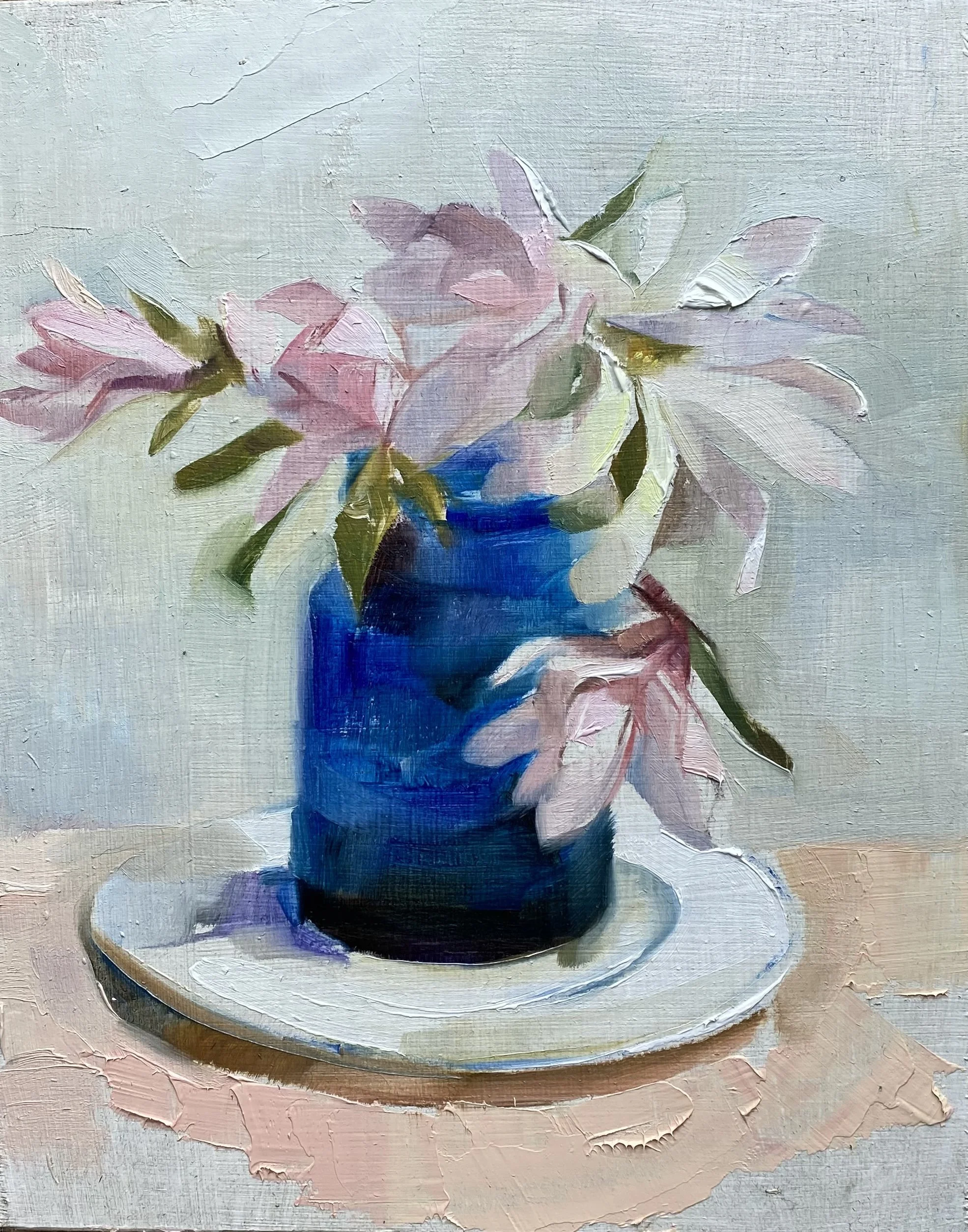 The Last Blossom from the Magnolia Tree.