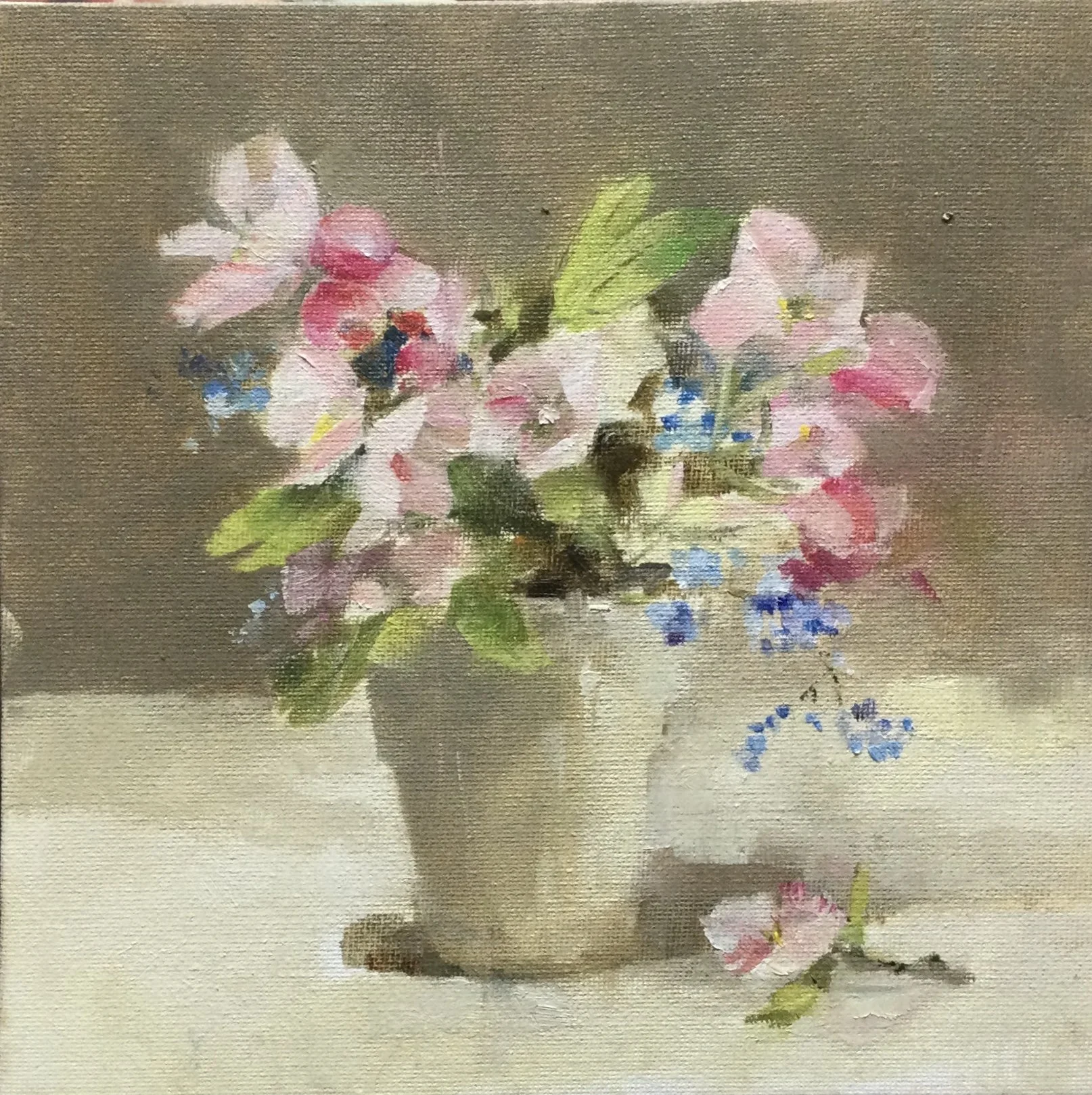 Blossom with Forget-me-nots