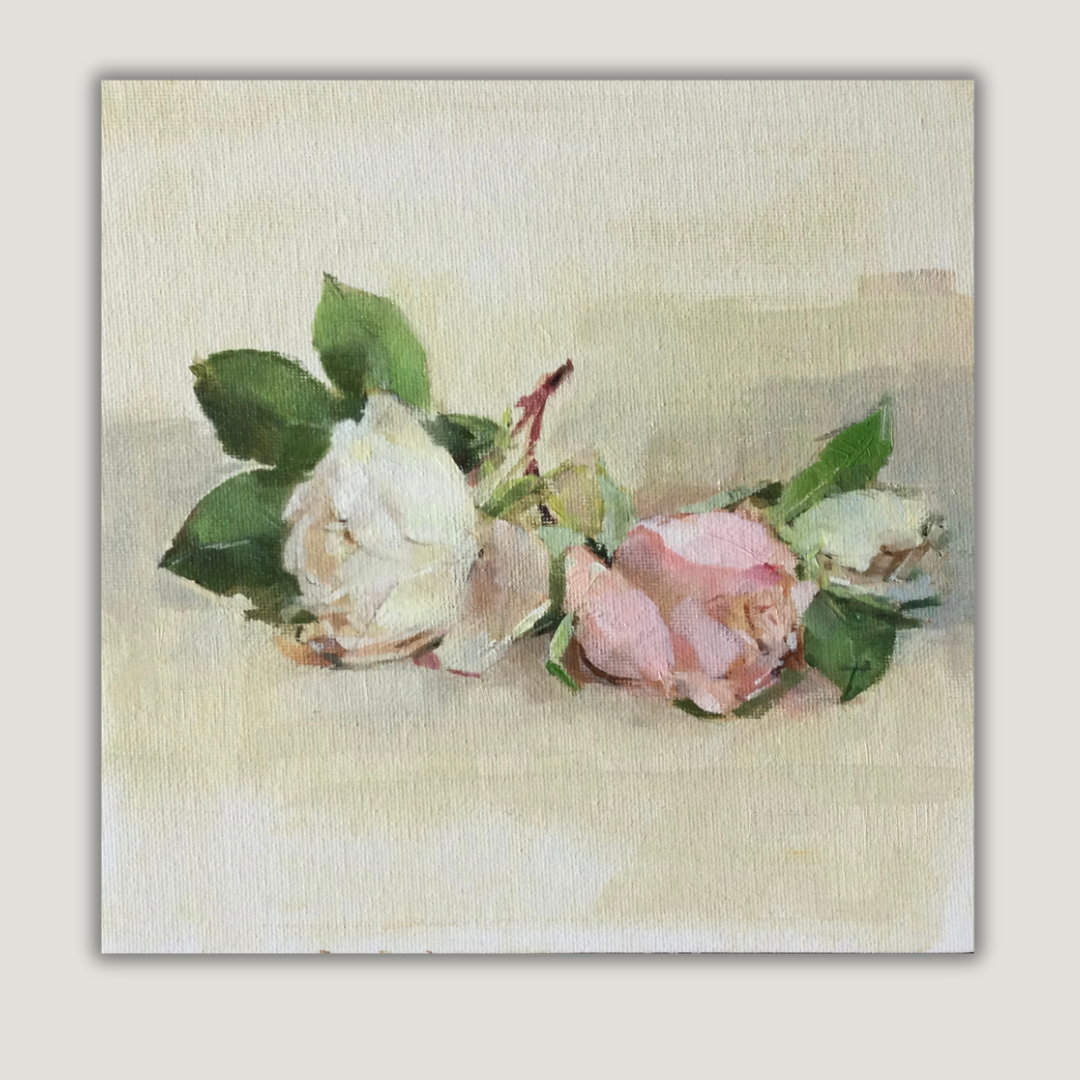 Sketch of mixed Roses