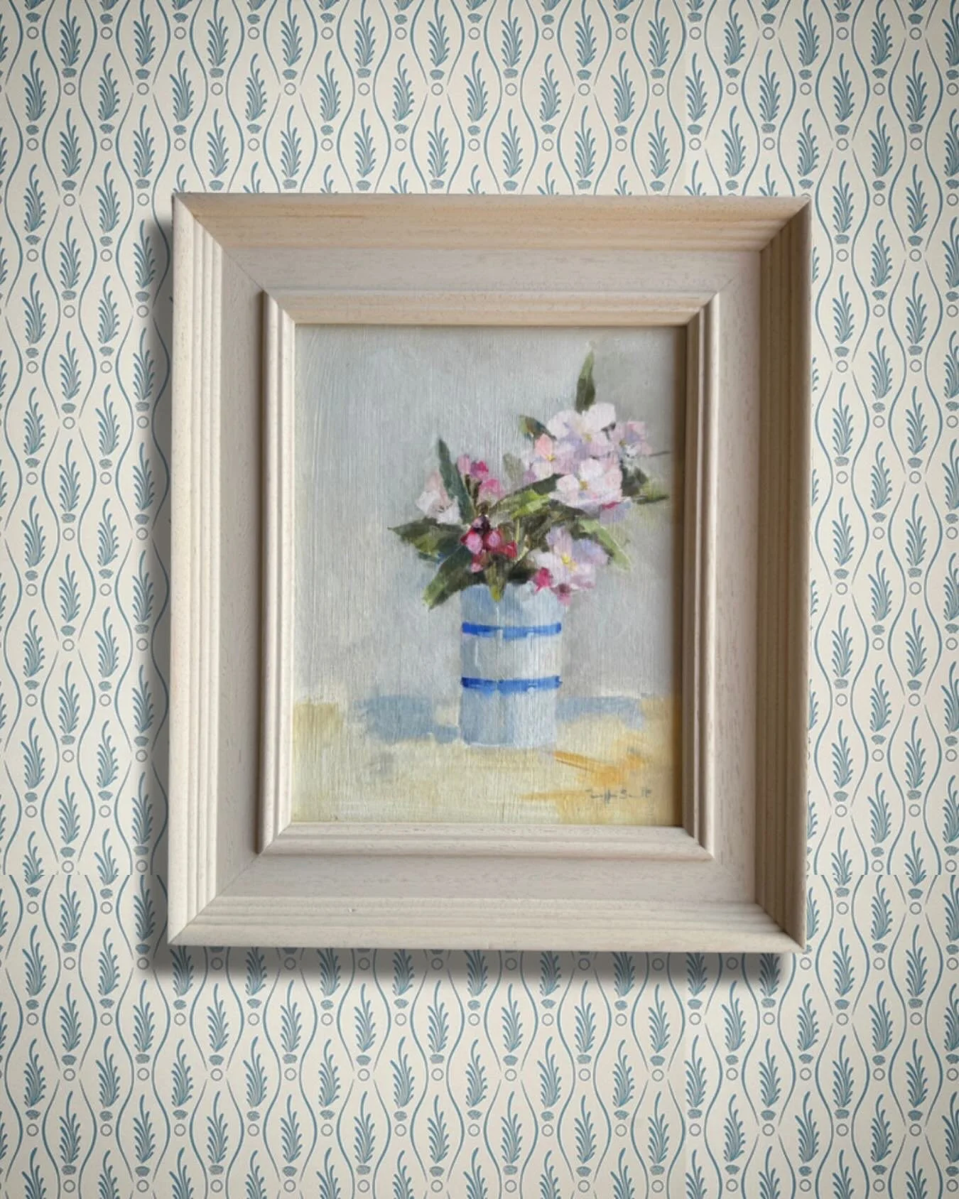 Available.

Apple Blossom by Jeffy,
Oil on Board.
12x14 inches.
Link in Bio.

#appleblossom #springflowers #presentideas #contemporaryfineart