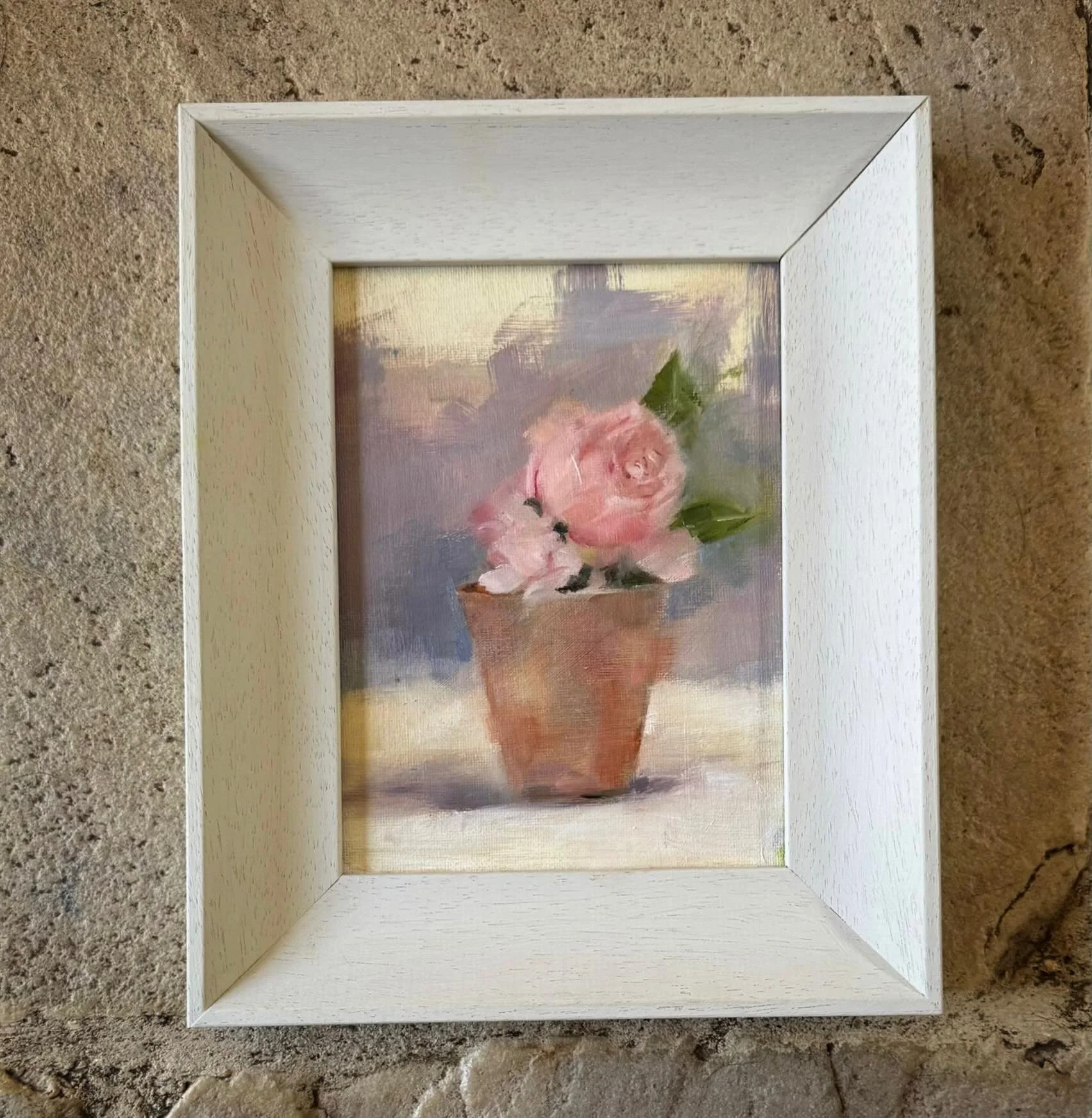 The old flowerpot by Jeffy.

Available 
&ldquo;The third in a series of rescued roses in interesting vases &ldquo; 

6 x 8 inches (panel size)
Link in Bio or DM to purchase.

#rosepainting #contemporaryfineart #smallpaintings #presentideas