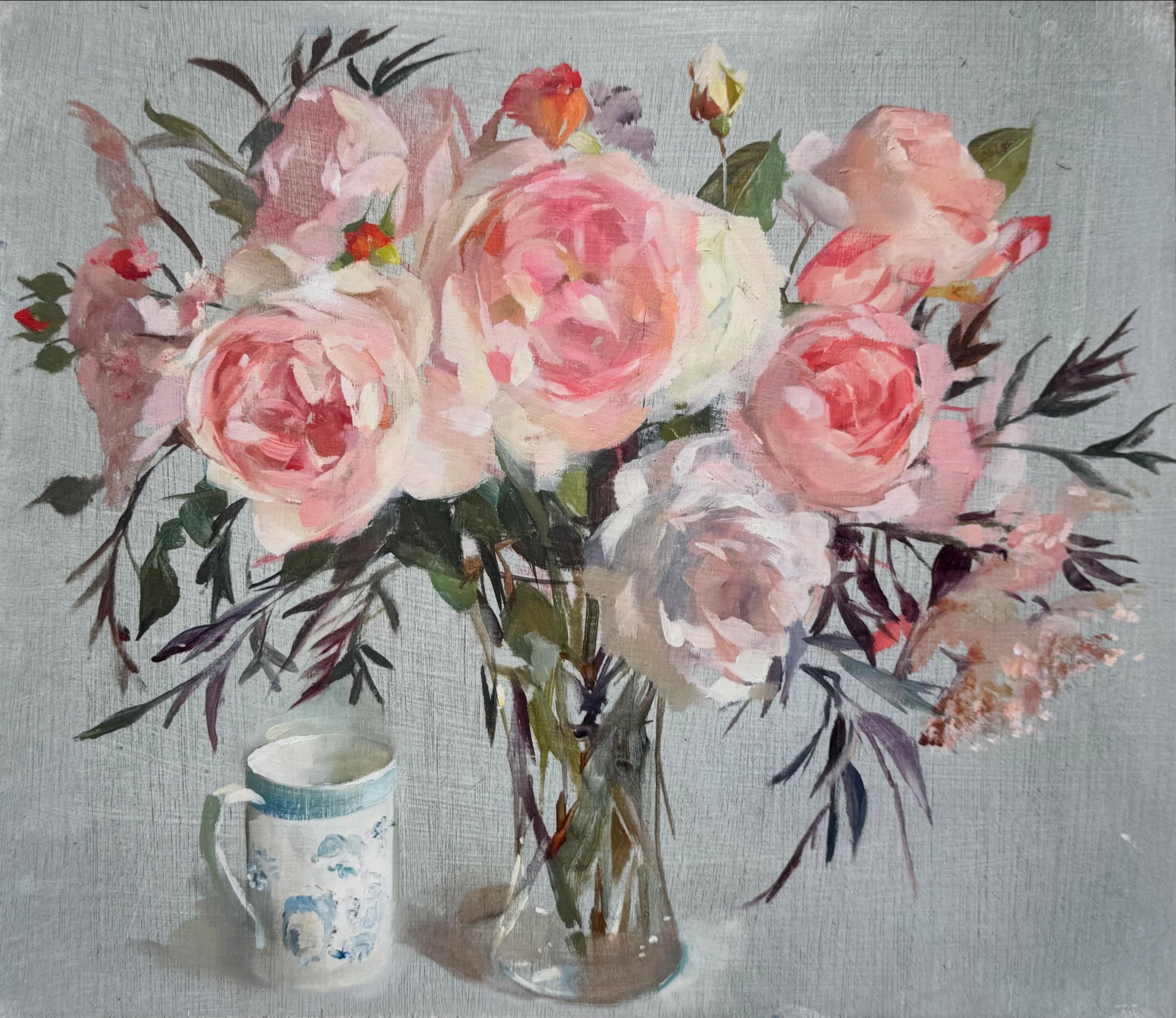 Peonies and Elderflower by Harriet

Oil on Panel.
14x12 inches.
Link in Bio or comment below.

#peonypainting #floralart #presentideas #originaloilpainting #art