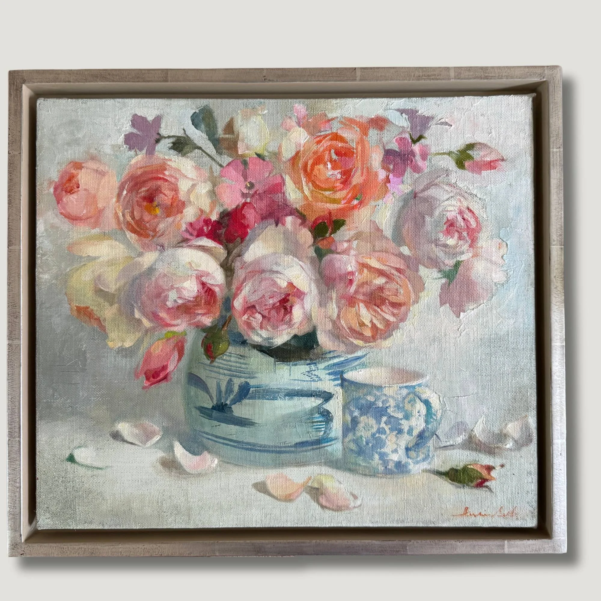 Roses in the Ginger Pot