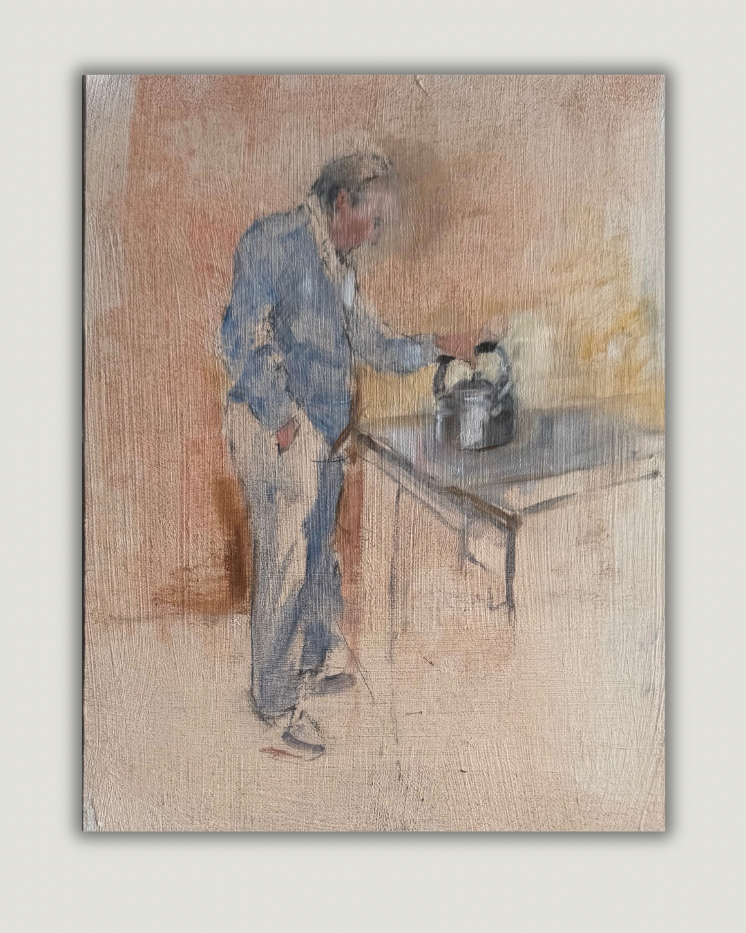 Anticipating a nice cuppa