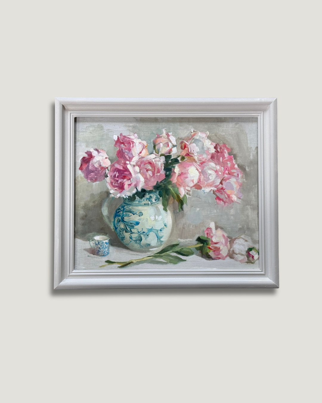 A Study for Peonies in the French Vase.