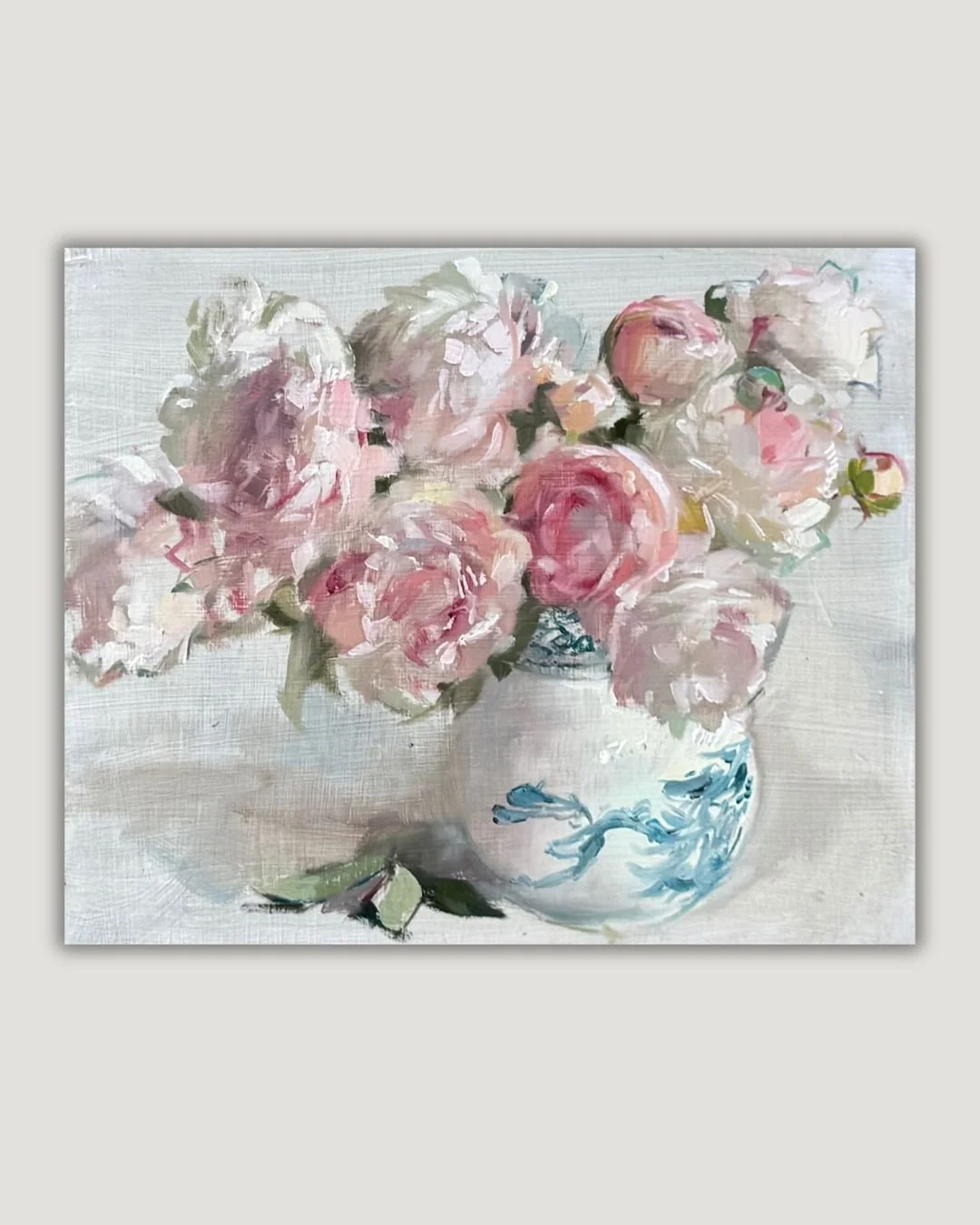A Colour study of Peonies 2.