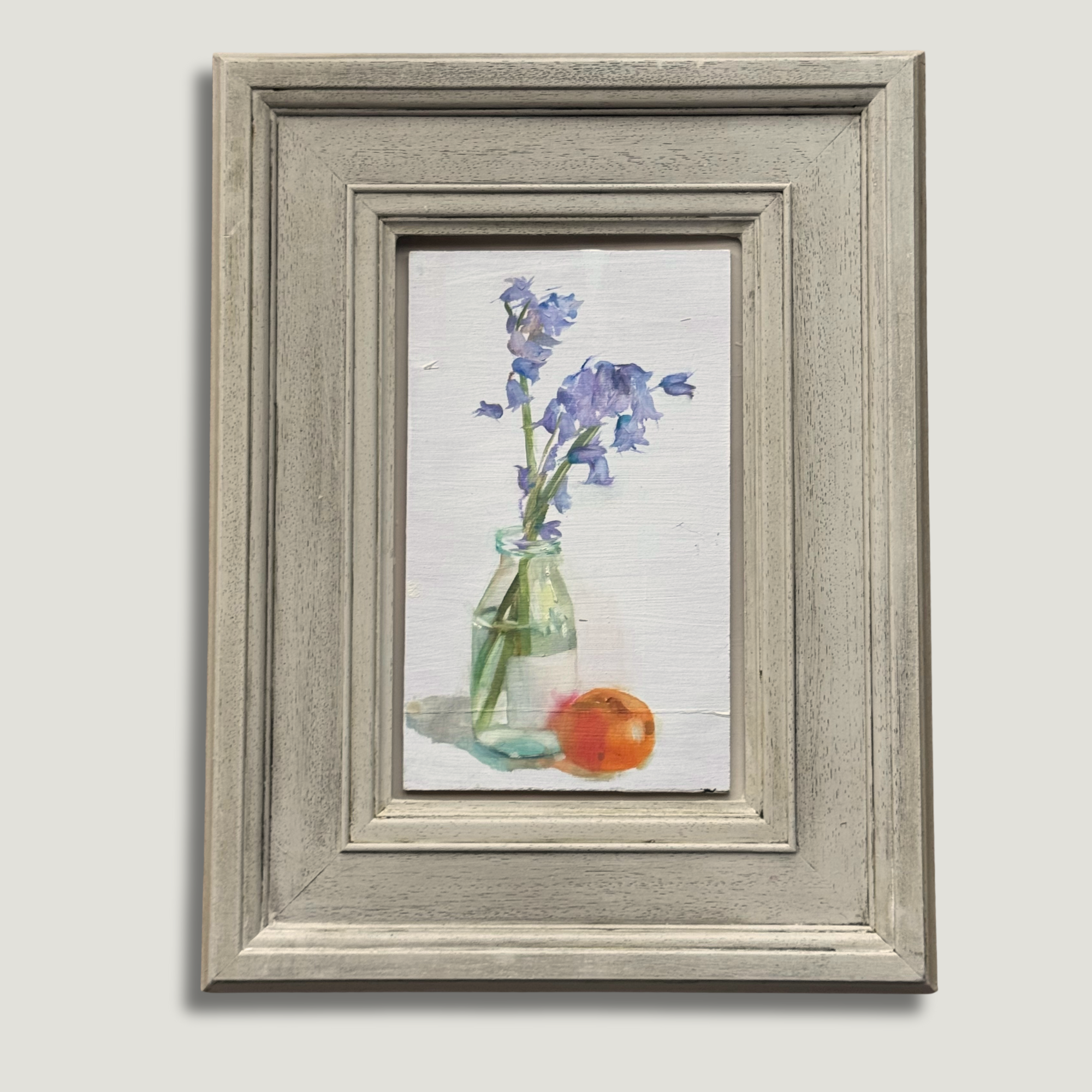 Bluebells and Tangerine.