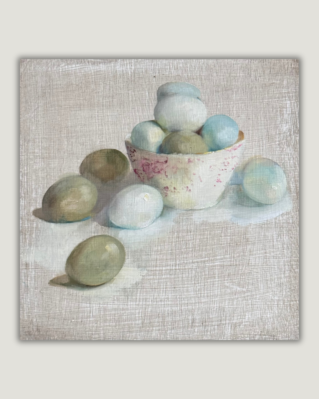 A Colour study of Eggs.