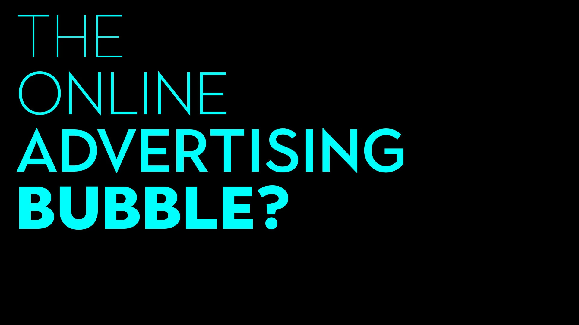 The new Dot Com Bubble?