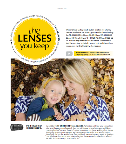 Nikon Print Advertorial