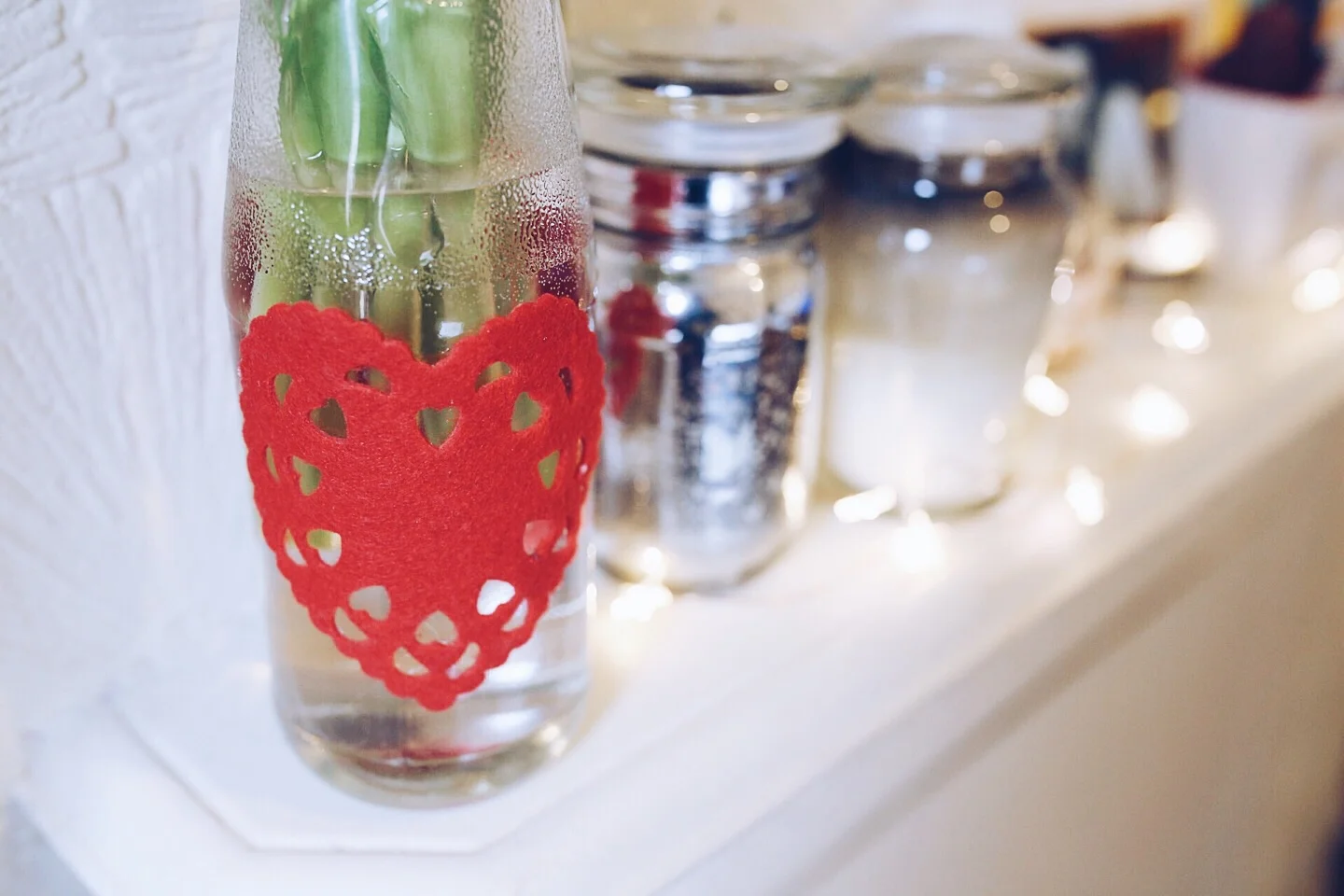 A glass jar