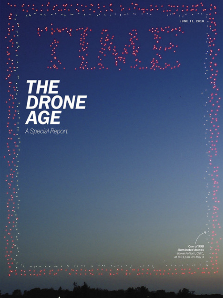 We brought our heavy lift drone to Time for their drone issue THE DRONE AGE!