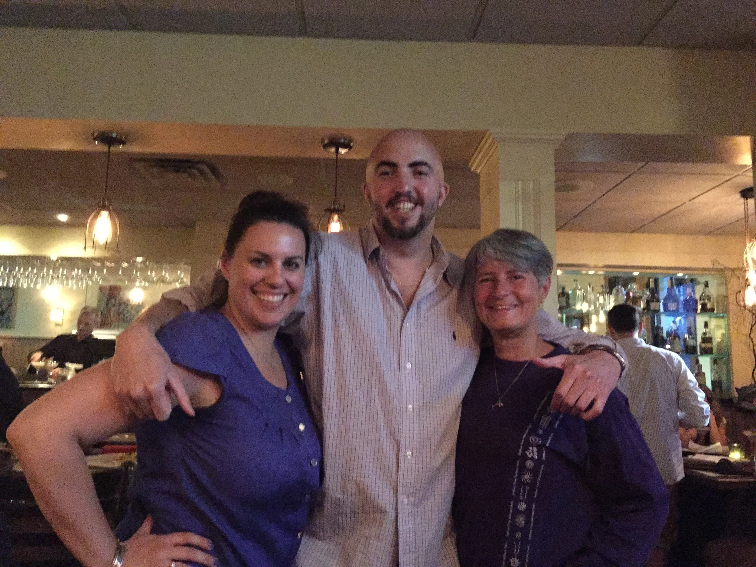 MDF Board members (left to right): Jackie Donnelly, director and co-founder, Joe Marino, president and co-founder, Laurie Panunzio, treasurer.
