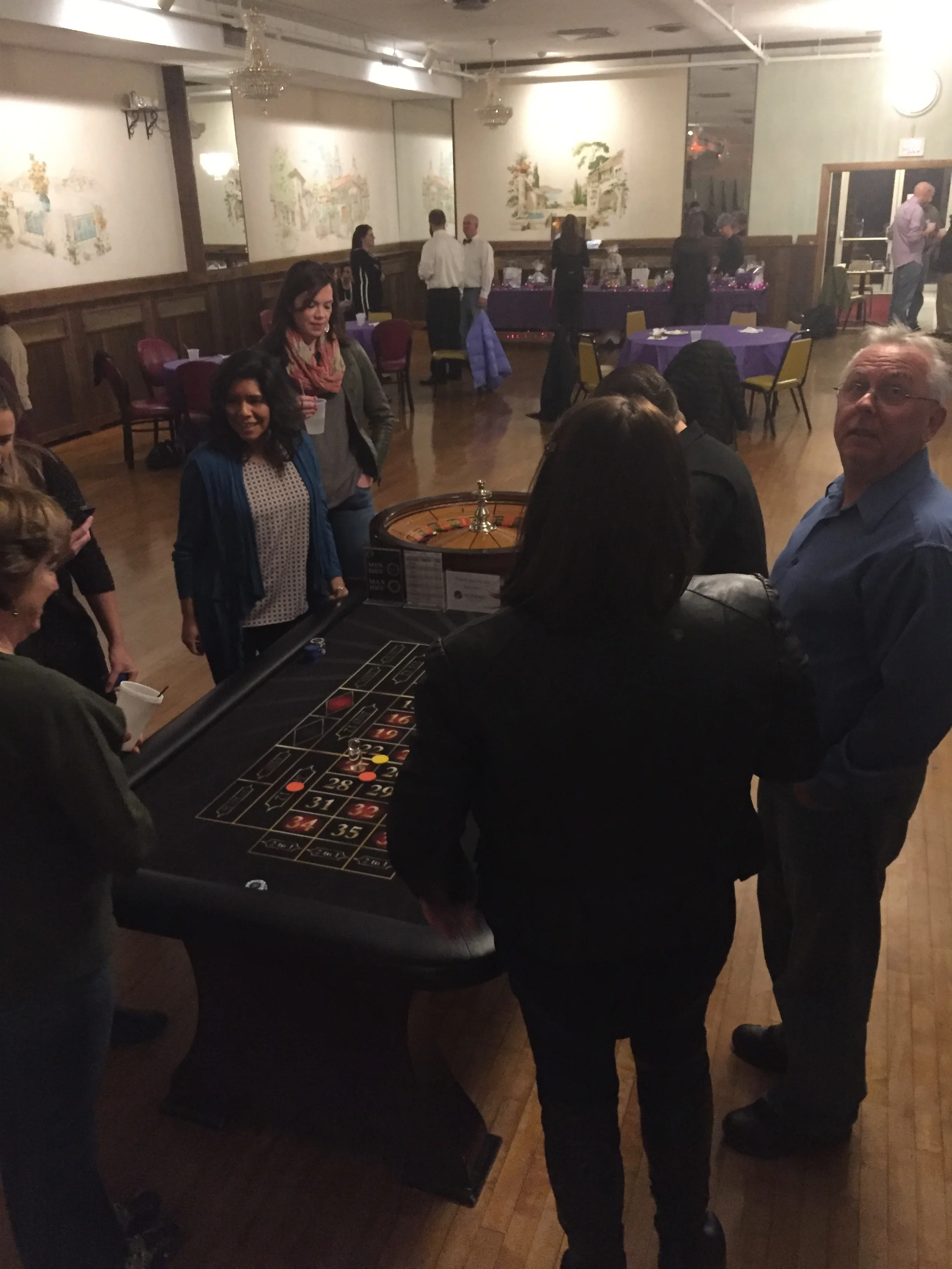 Guests enjoying Casino Night 2015.