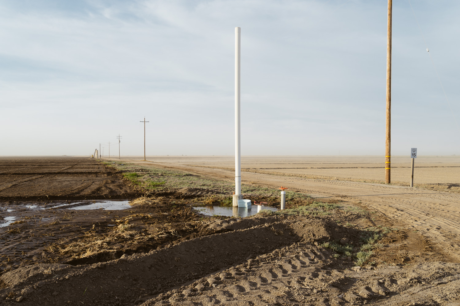 Flood Irrigation, a controversial method of water management, is still in use on many farms, despite the existence of more efficient methods of water distribution.