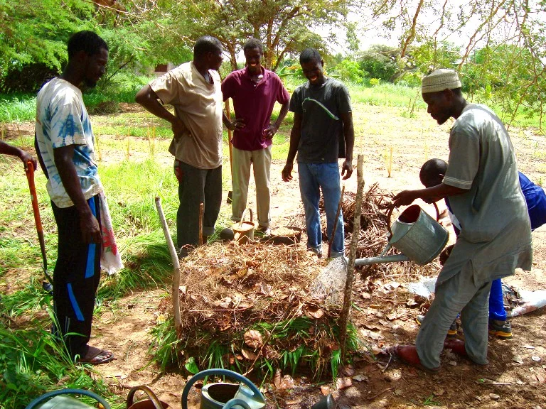  Compost training at Fankanta    