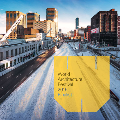 WORLD ARCHITECTURE FESTIVAL 2015 - Finaliste: Entre les rangs