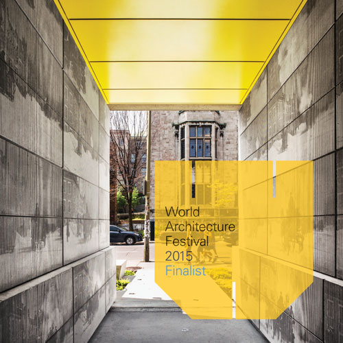 WORLD ARCHITECTURE FESTIVAL 2015 - Finaliste: Résidence Edison