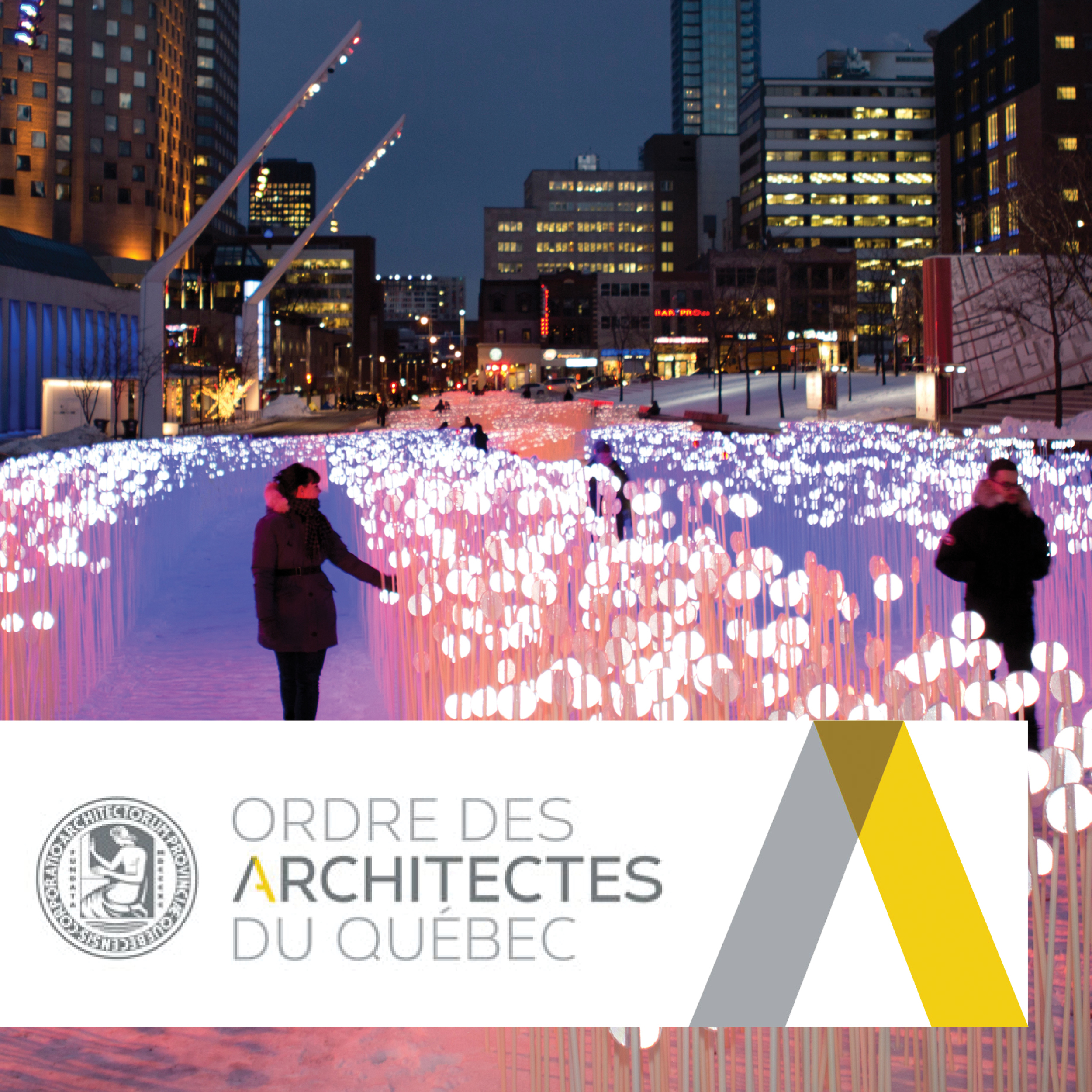 PRIX D'EXCELLENCE OAQ 2015 - Lauréat: Entre les rangs