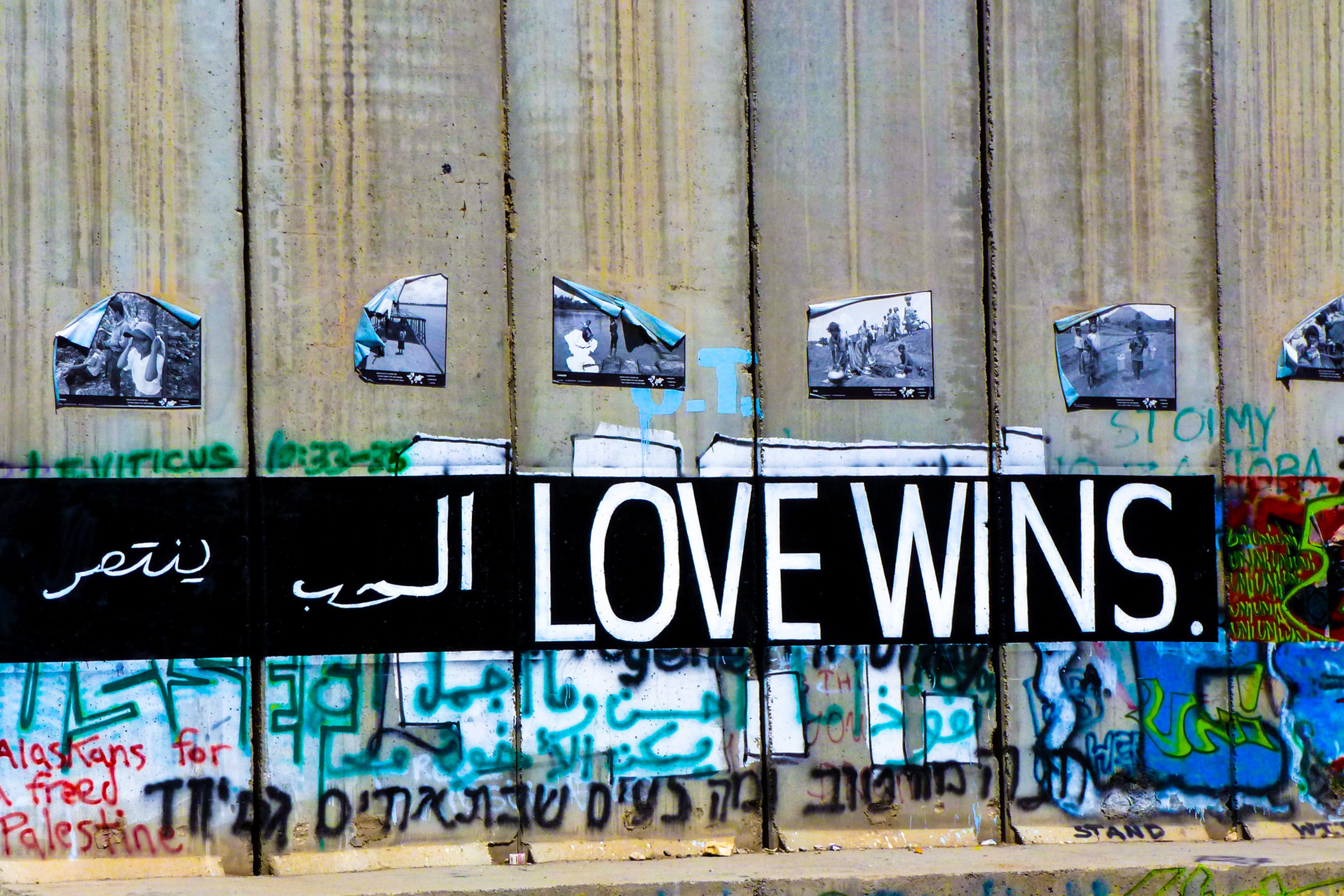 The Annexation/Expansion Wall, Bethlehem, West Bank, Palestine