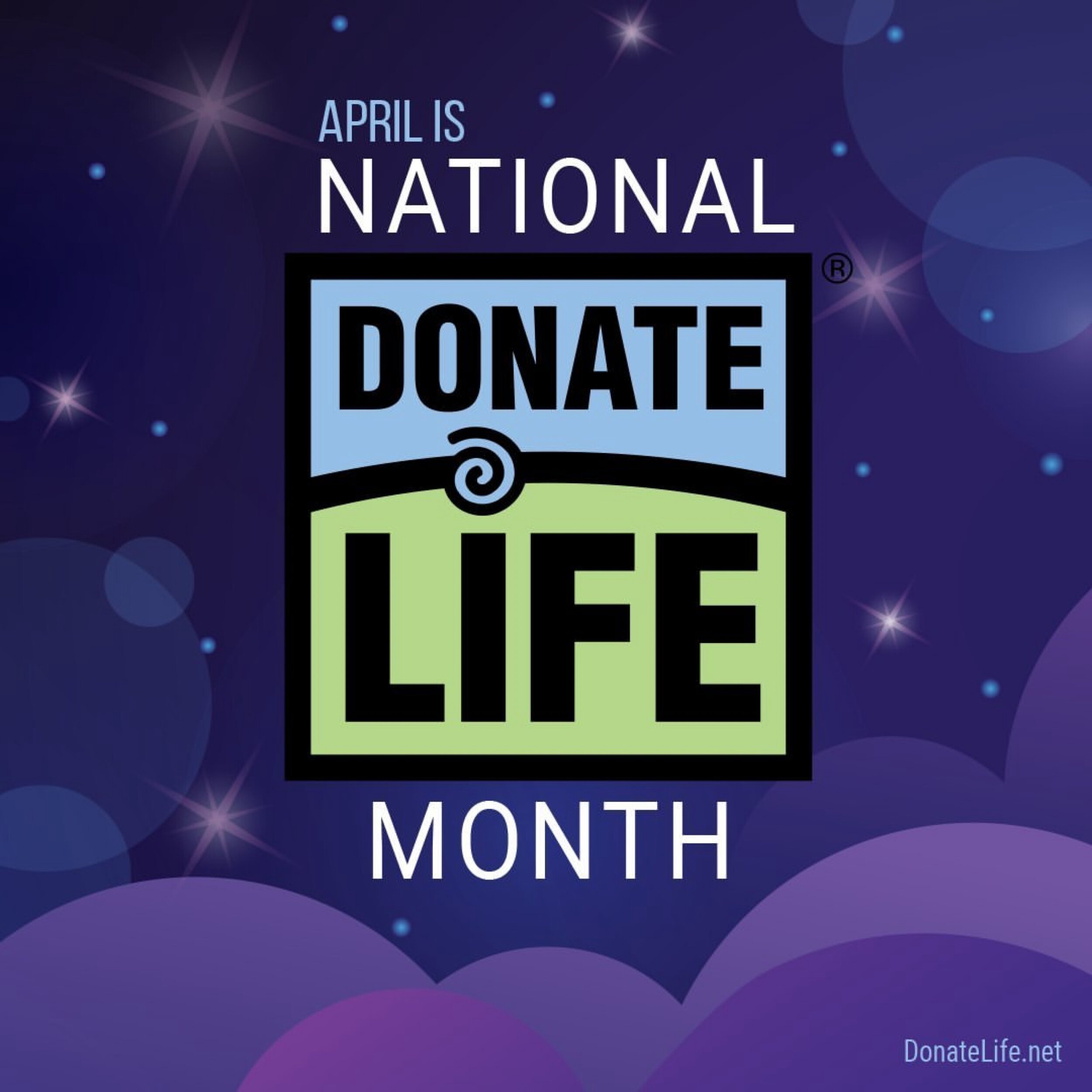 Happy #DonateLifeMonth 💚💙 #ShareYourSpare #Repost @donatelifeamerica ・・・April is National #DonateLife Month! This April, we invite you to look up to the night sky and the billions of stars that make up the universe. Stars remind us that even in the