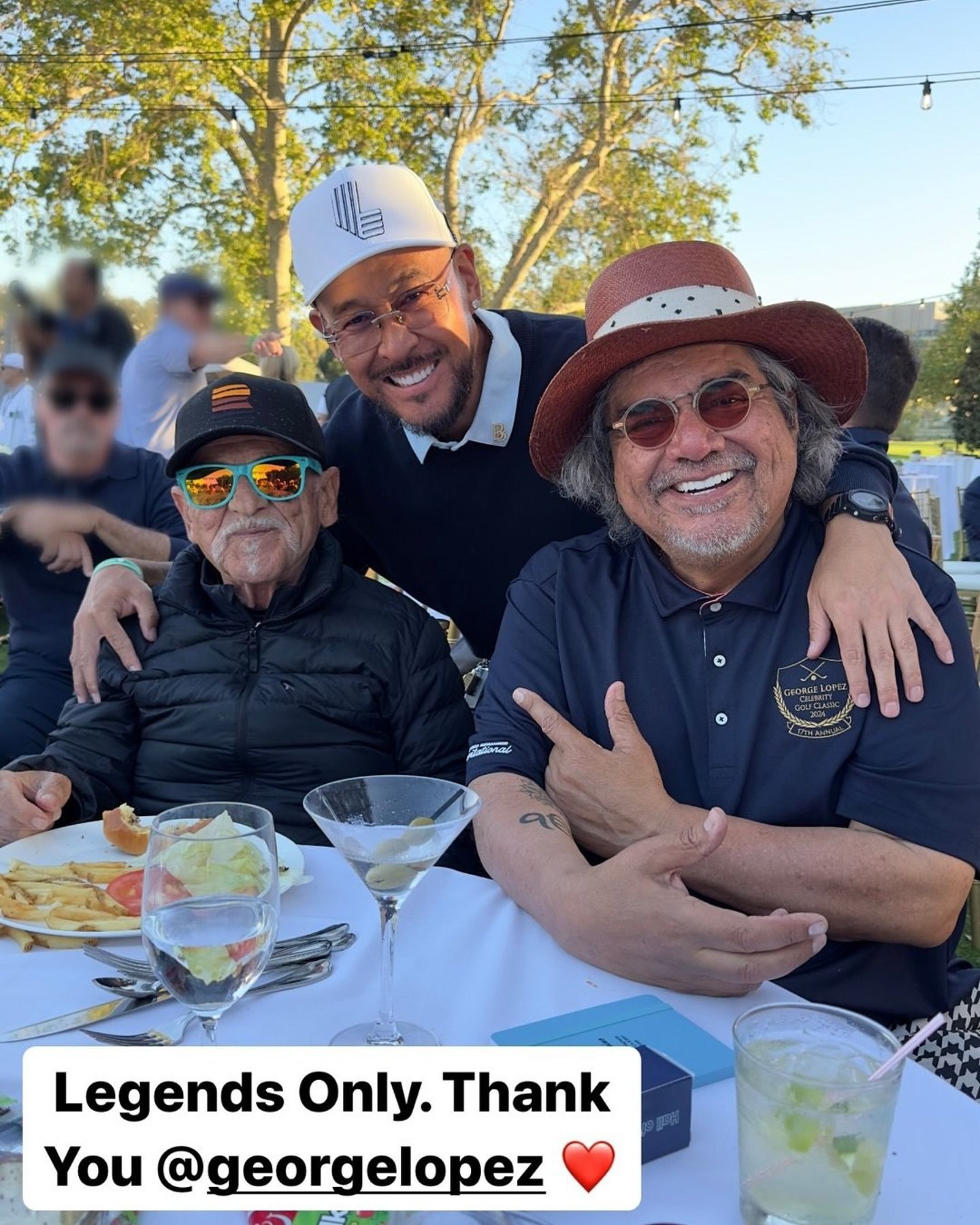 LEGENDS 👌 Joe Pesci and George Lopez with Ben Baller at the 17th Annual George Lopez Celebrity Golf Classic.

#GiveBack&nbsp;#JoePesci #GeorgeLopez #BenBaller #GeorgeLopezCharityFDN #ForeKidneyHealth #raiseawareness #kidneydisease #organdonation #ce