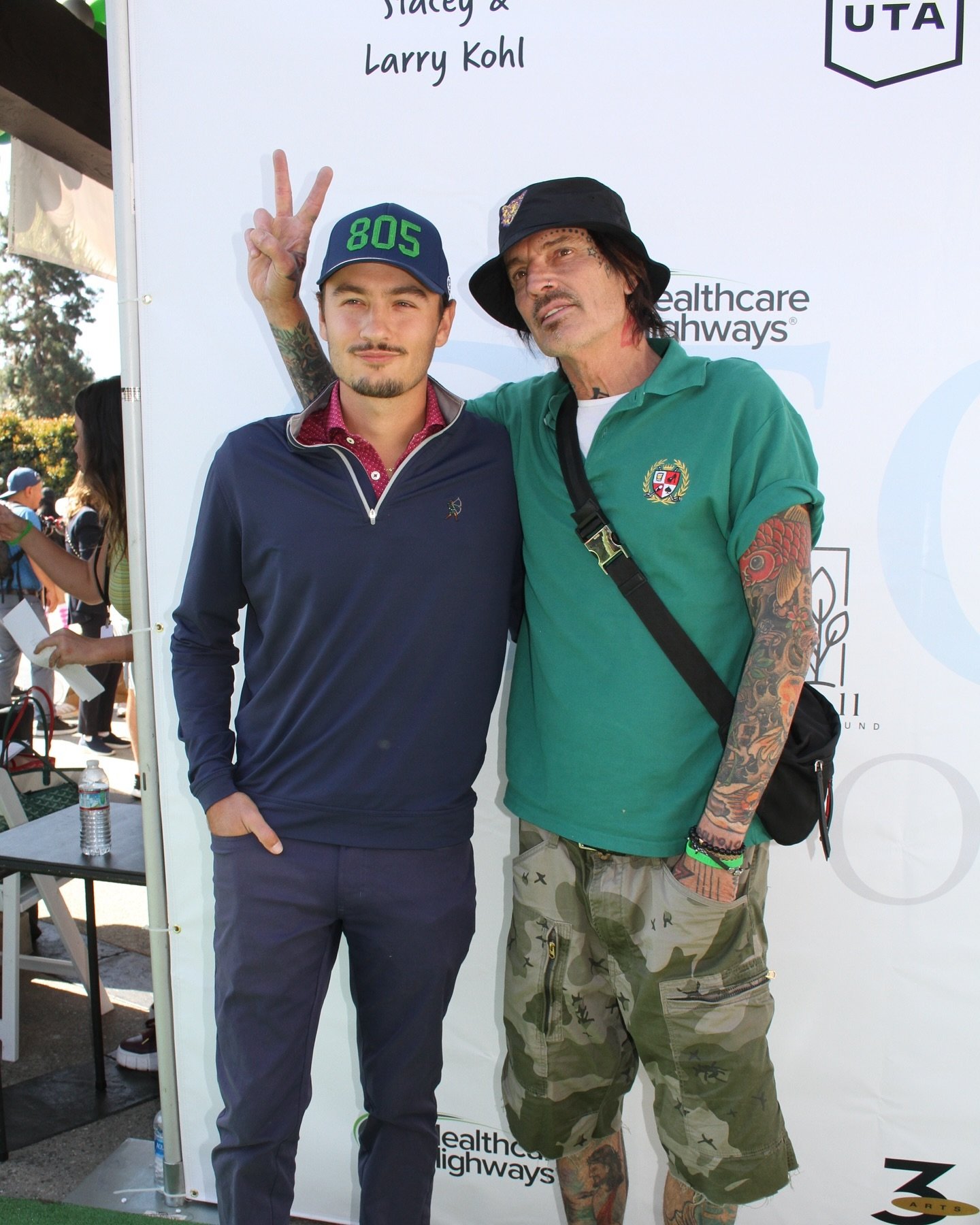 Thank you @brandonthomaslee and @tommylee for supporting this year&rsquo;s 17th Annual George Lopez Celebrity Golf Classic!! #GiveBack #BrandonThomasLee #TommyLee #GeorgeLopez #GeorgeLopezCharityFDN #ForeKidneyHealth #raiseawareness #kidneydisease #o