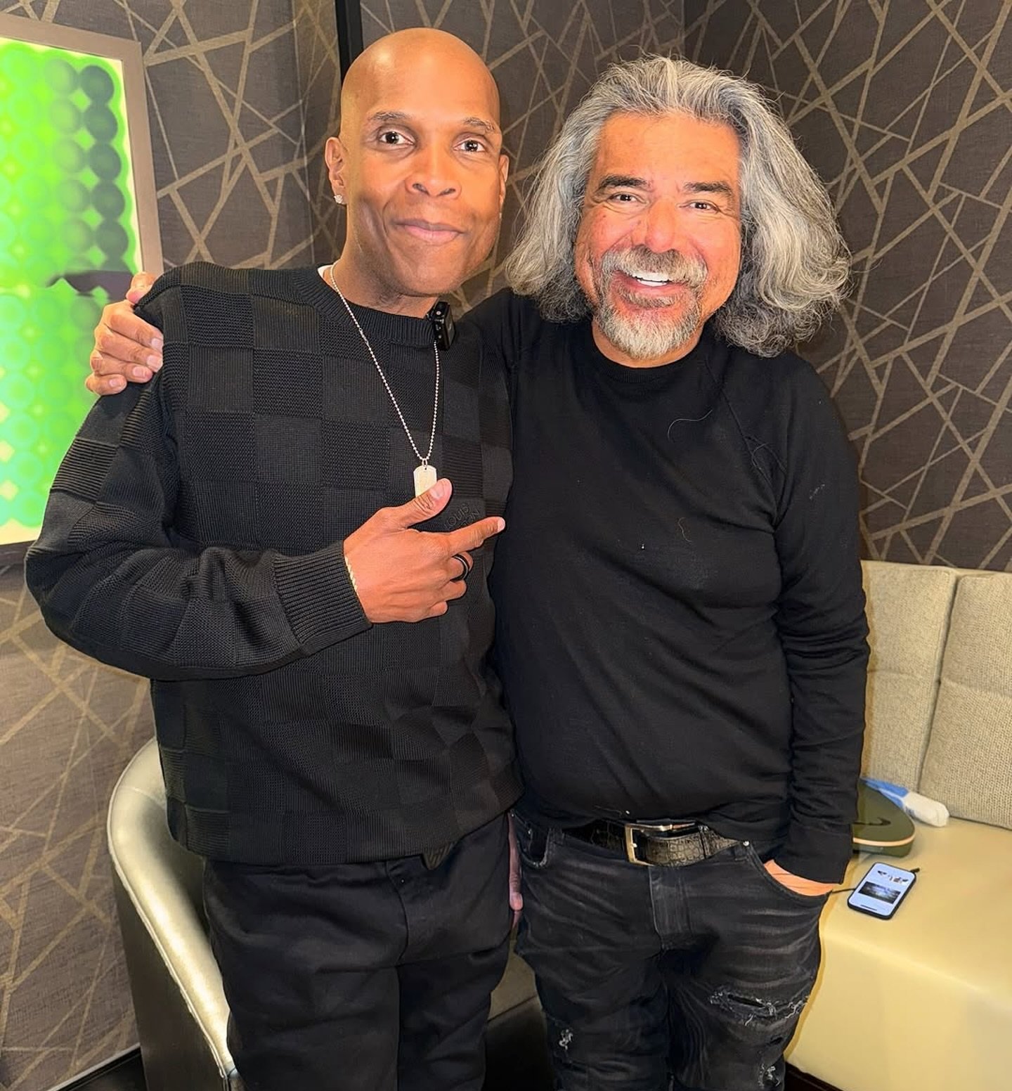 #comedykings #Repost @bigboysneighborhood
@bigboy with @georgelopez at big boy&rsquo;s #comedykings inside @yaamava‼️🎭