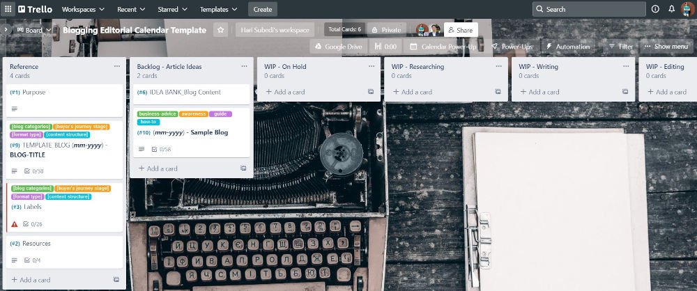 Blog Writing Workflow And Free Tools For Consistent Content Creation