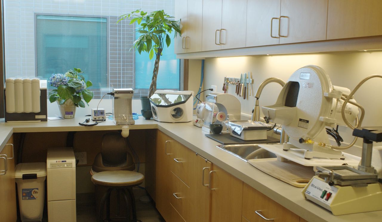 Dental lab area