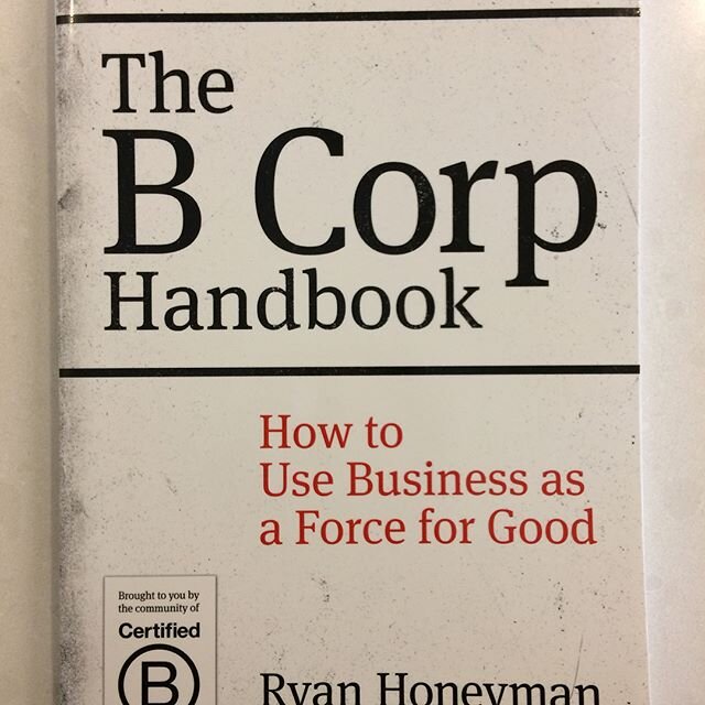 If you are committed to sustainability and have a business - and don&rsquo;t yet know what a B Corp is @bcorporation / it&rsquo;s time to join this epic force for good - the B Corp logo is the logo to look for as your best choice for company - wide s