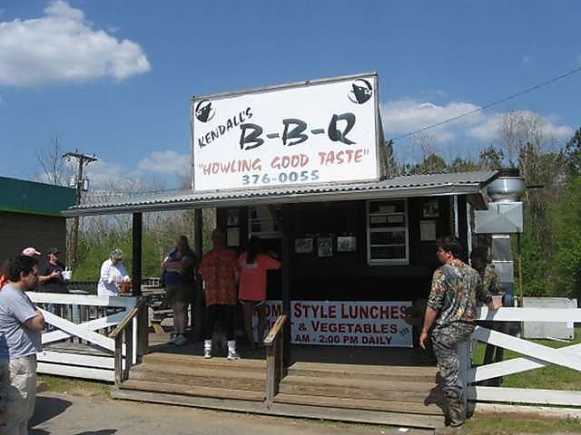At exit 114, Georgiana to the west is a BP Station and Kendall's BBQ which we highly recommend. Best to call ahead as there is usually a line. 334-376-0055.