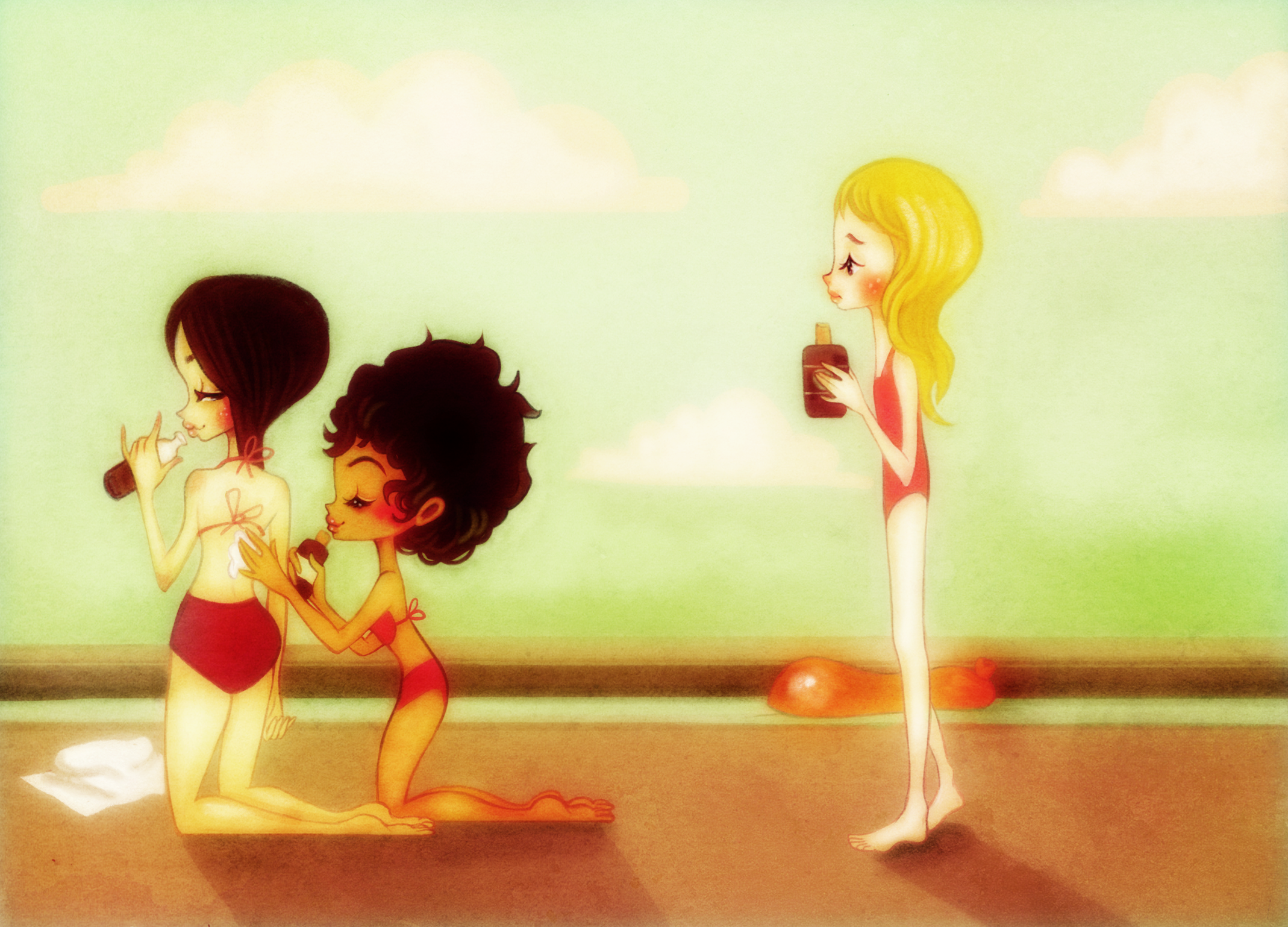 Original art created for the film by Sara Wilson