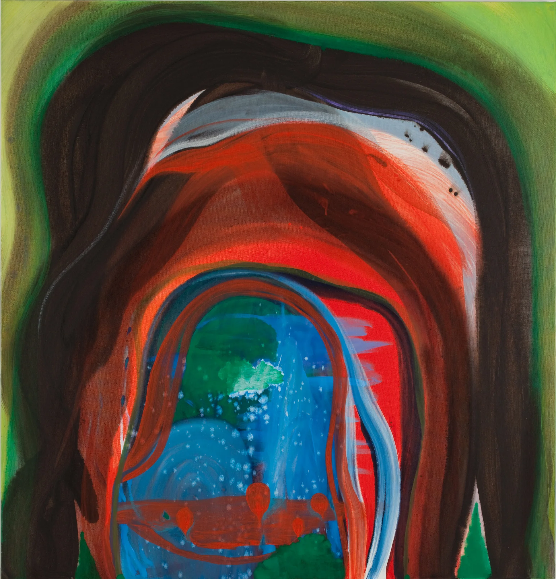 hortus conclusus 120x115 cm
