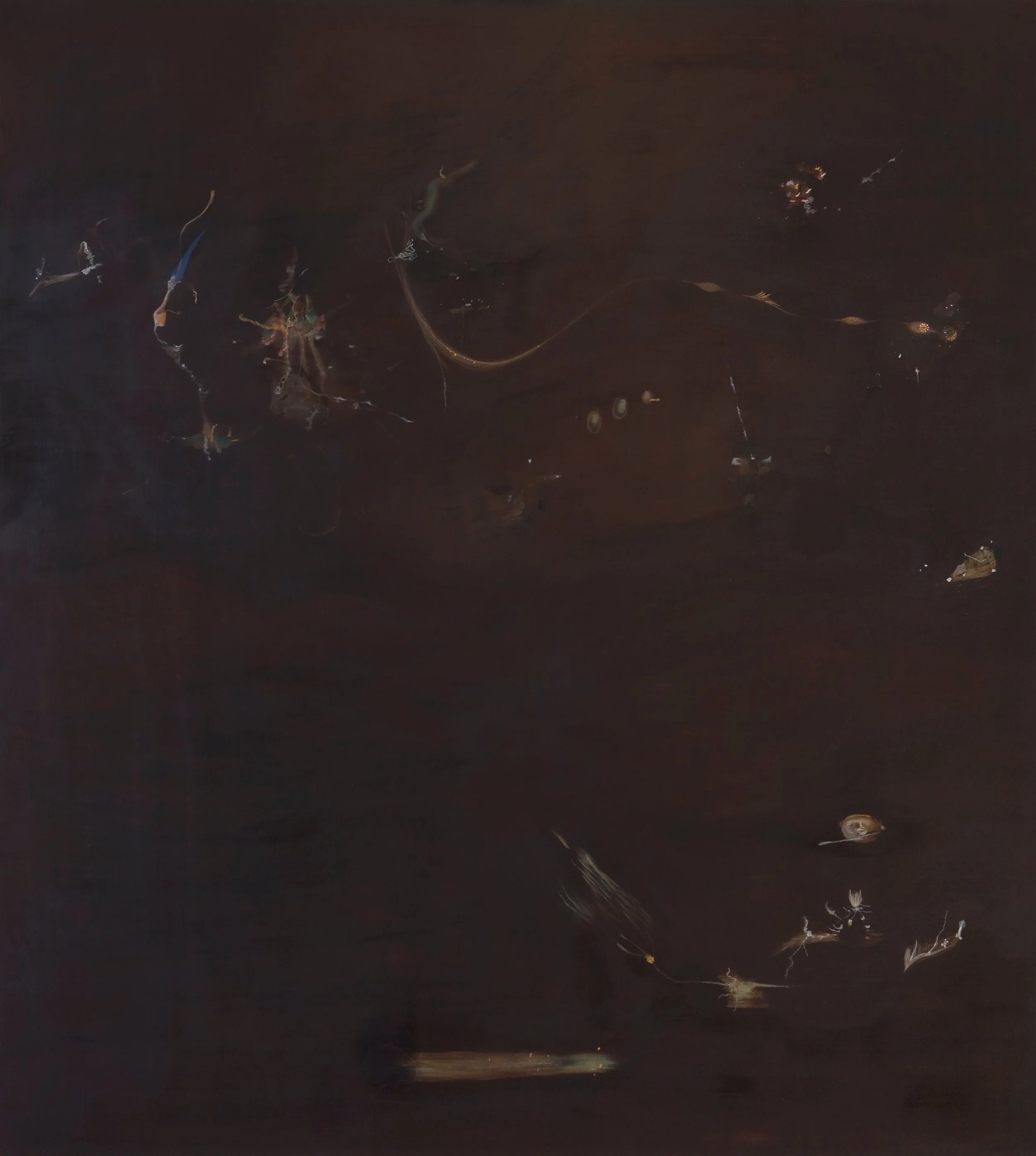 Anthrosol 180x160cm/tempera på lerret