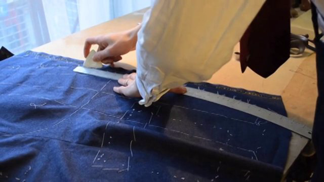 Part 14: Basting the Pockets and Front Edges