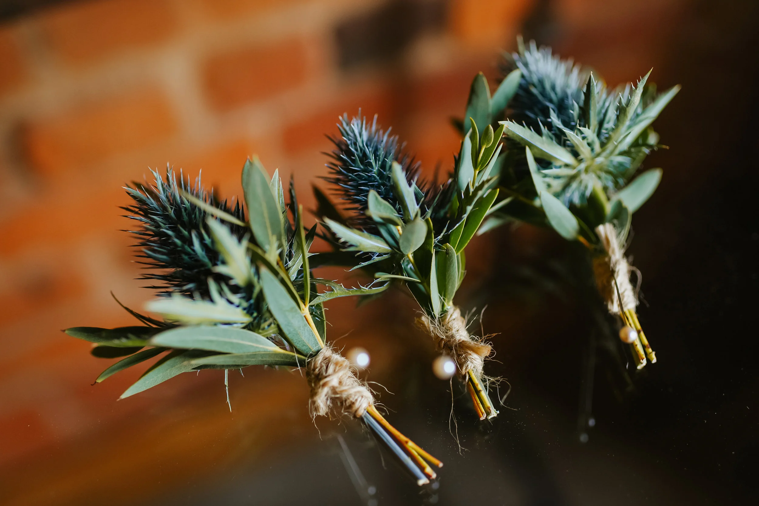 Thistle Buttonholes