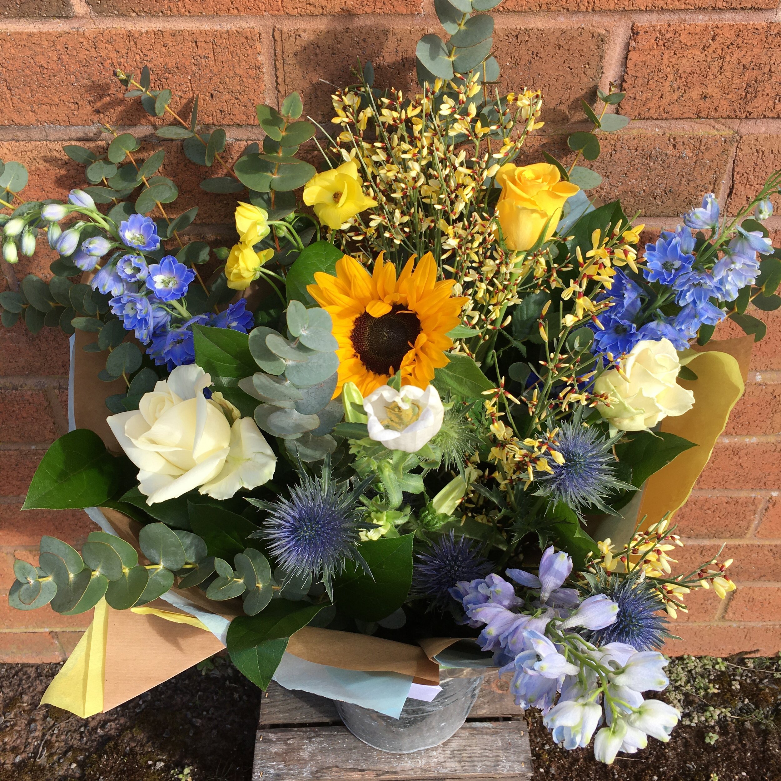 blue  white and yellow gift bouquet.jpeg
