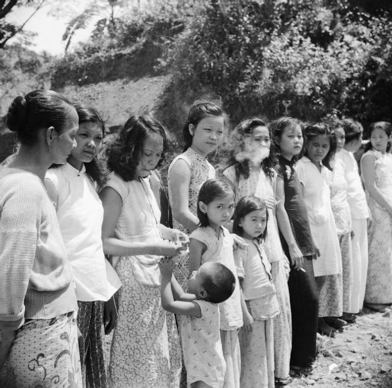 Des femmes Chinoises et Malaisiennes enlevées de force par l’armée Japonaise pour devenir les « femmes de réconforts » de ses soldats
