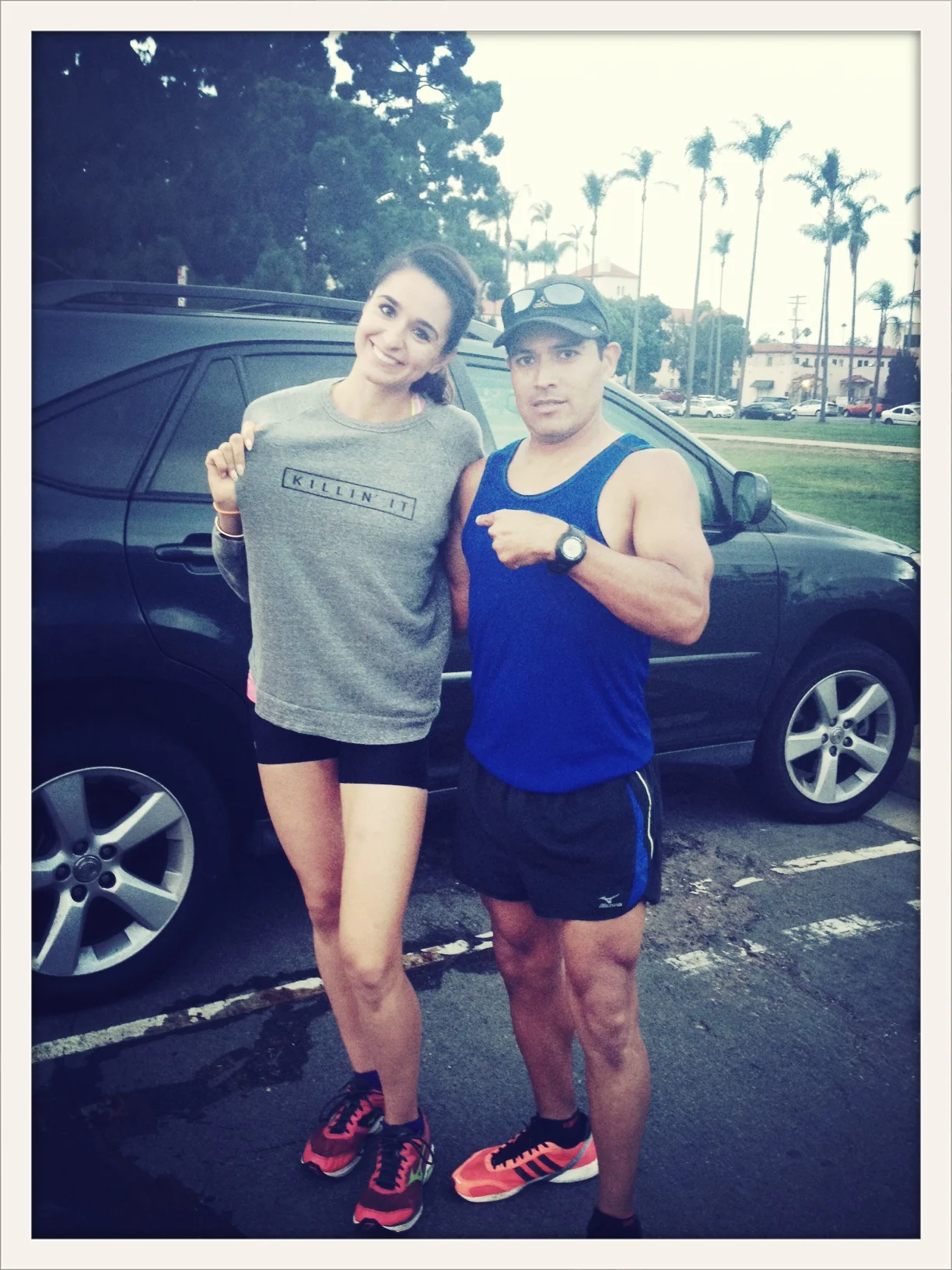 Killin' it... with my mentor/friend, Saulo. He's the best.