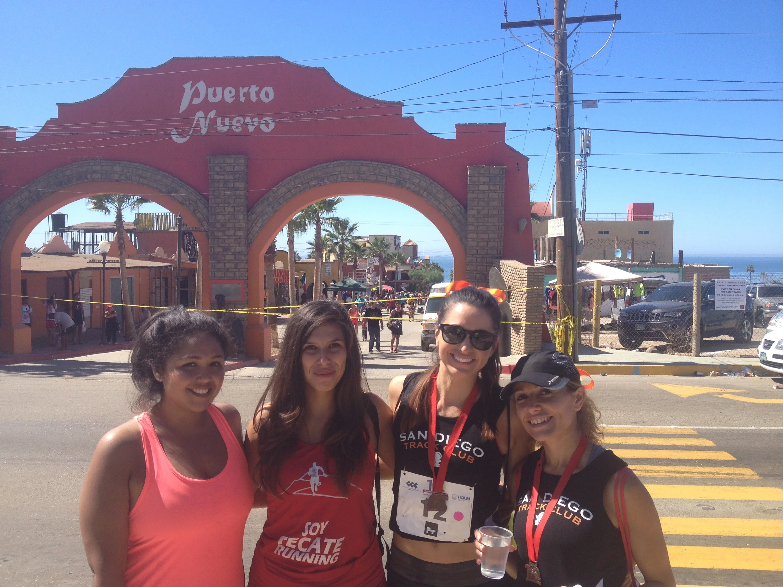 Rosarito- Puerto Nuevo Half Marathon (just so you know the road to Puerto Nuevo is NOT downhill...)