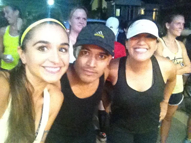 with our speedy friend and mentor. love him!