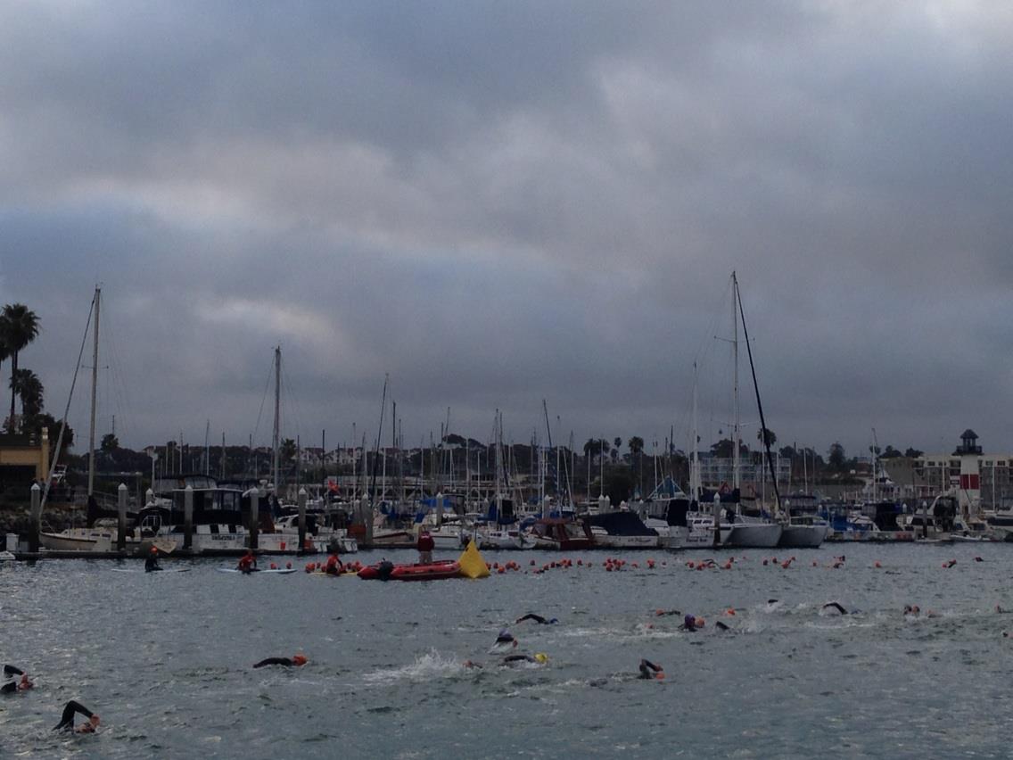 all those dots are people waiting to attack me in the water. more dangerous than sharks, for sure.